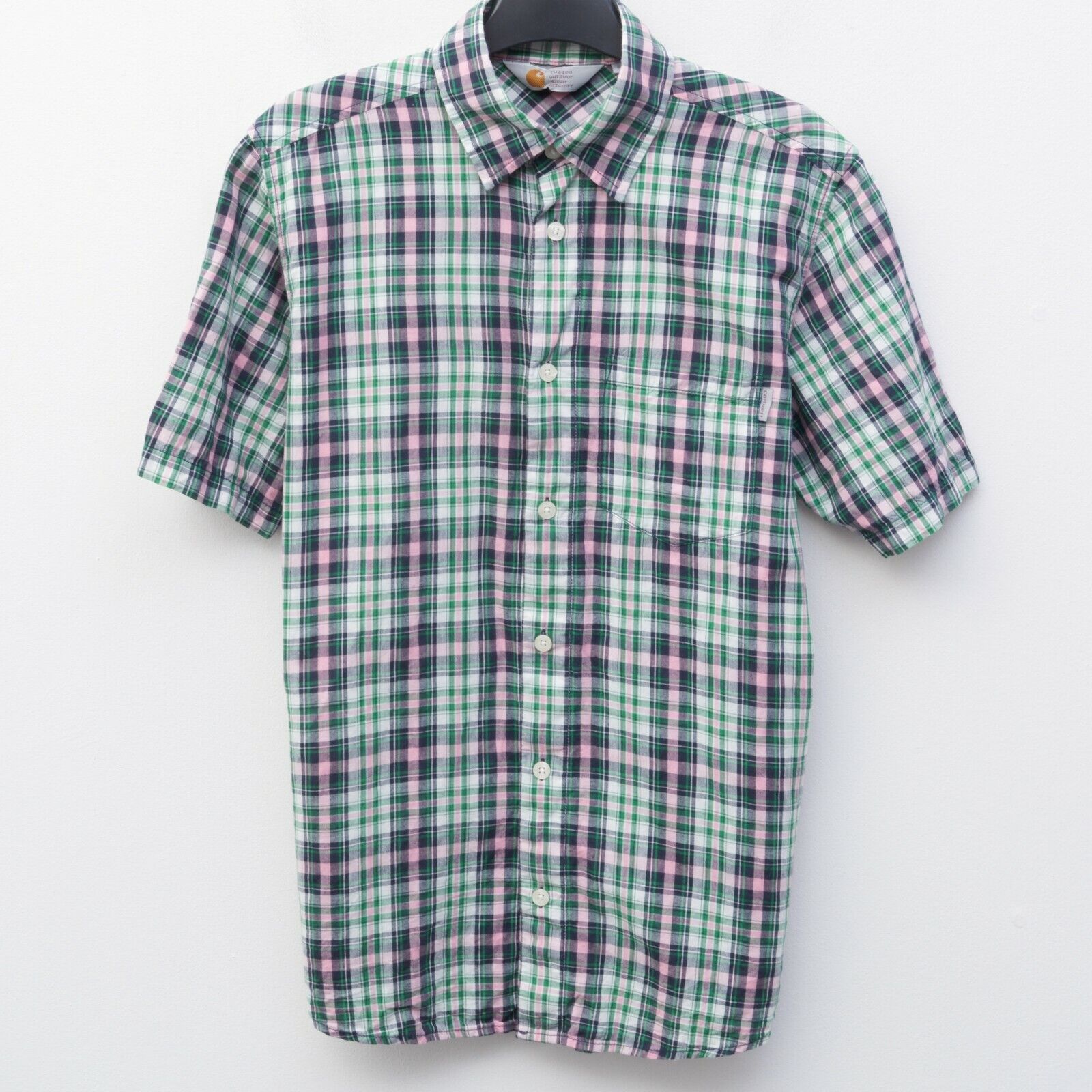 Carhartt × Carhartt Wip Rugged Outdoor Wear S Casual Shirt Formal Button Plaid Check Size US S / EU 44-46 / 1 - 1 Thumbnail