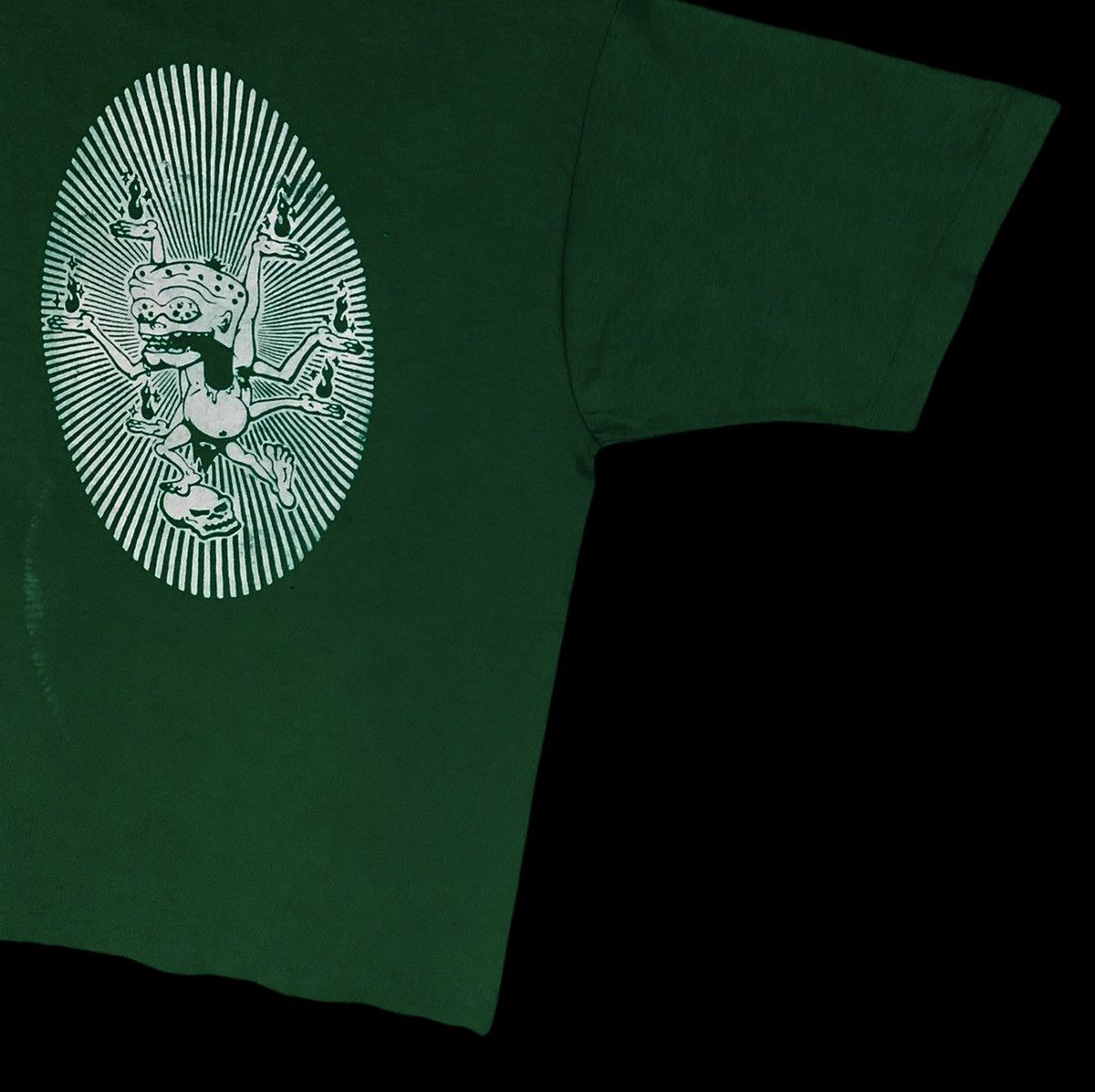 Band Tees × Vintage Rare Design Vintage Rock Band Green Day T-shirt 1990s Size US M / EU 48-50 / 2 - 5 Thumbnail