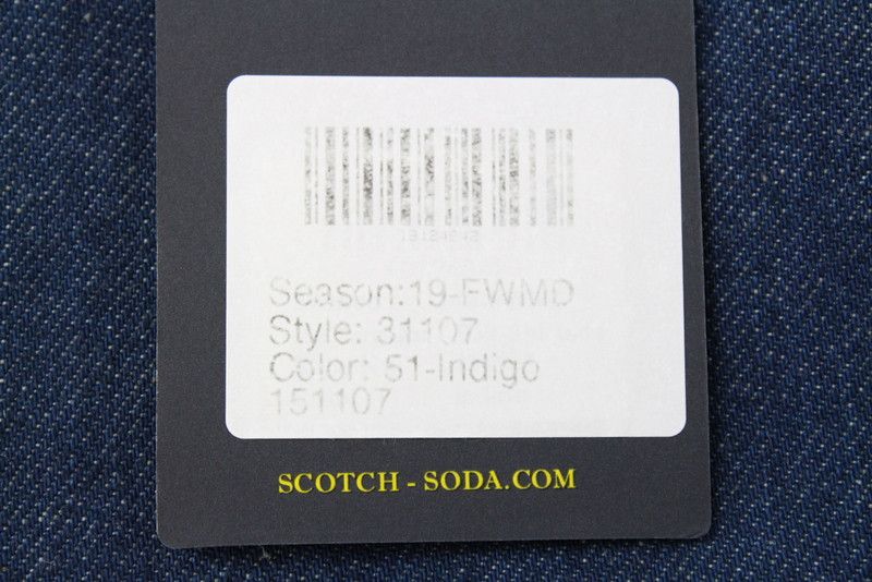 Scotch & Soda XXX LOT.22 ~XL Cotton Navy Half Zip Casual Shirt 44557 Size US XL / EU 56 / 4 - 4 Thumbnail