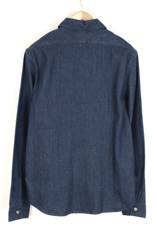 Scotch & Soda XXX LOT.22 ~XL Cotton Navy Half Zip Casual Shirt 44557 Size US XL / EU 56 / 4 - 2 Thumbnail
