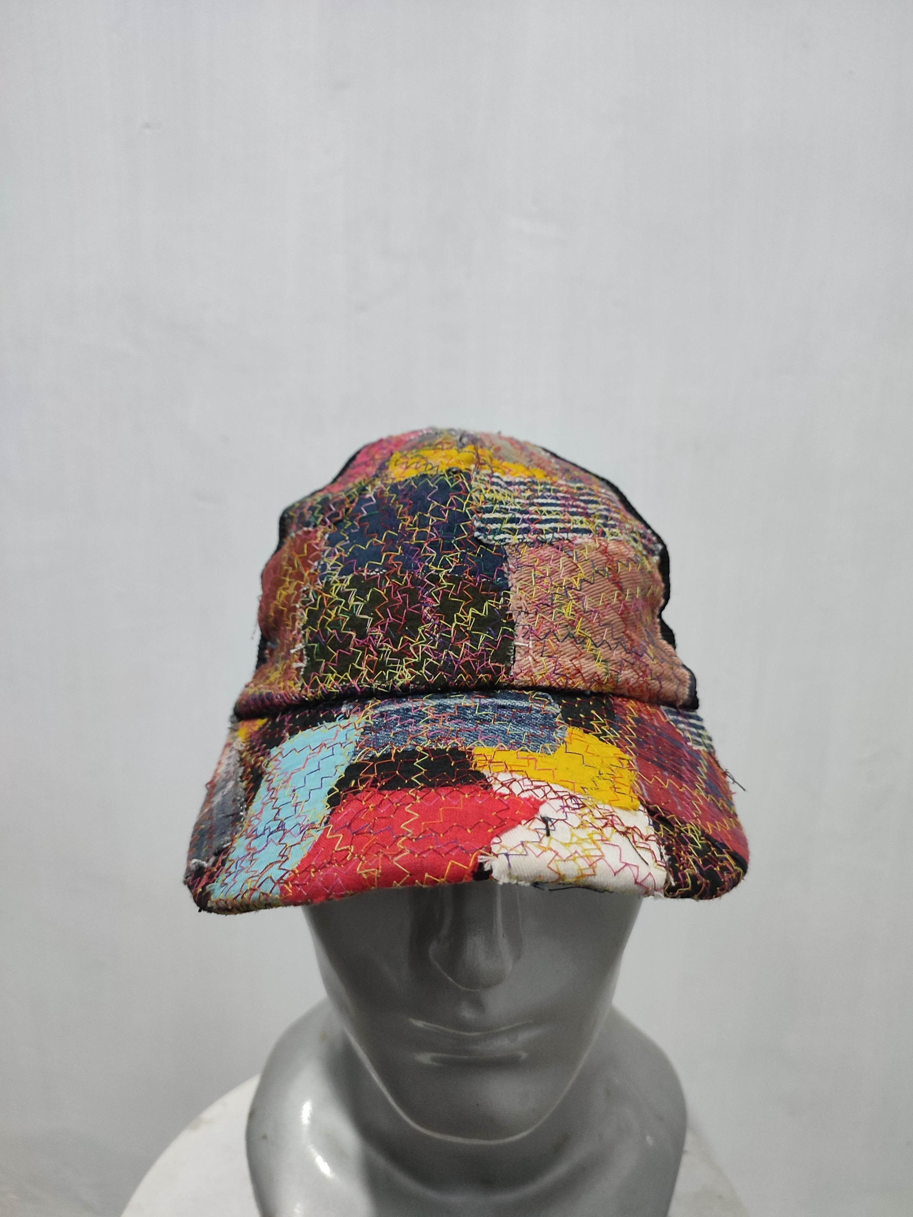Custom Made Multicolour Patchwork Trucker Hats