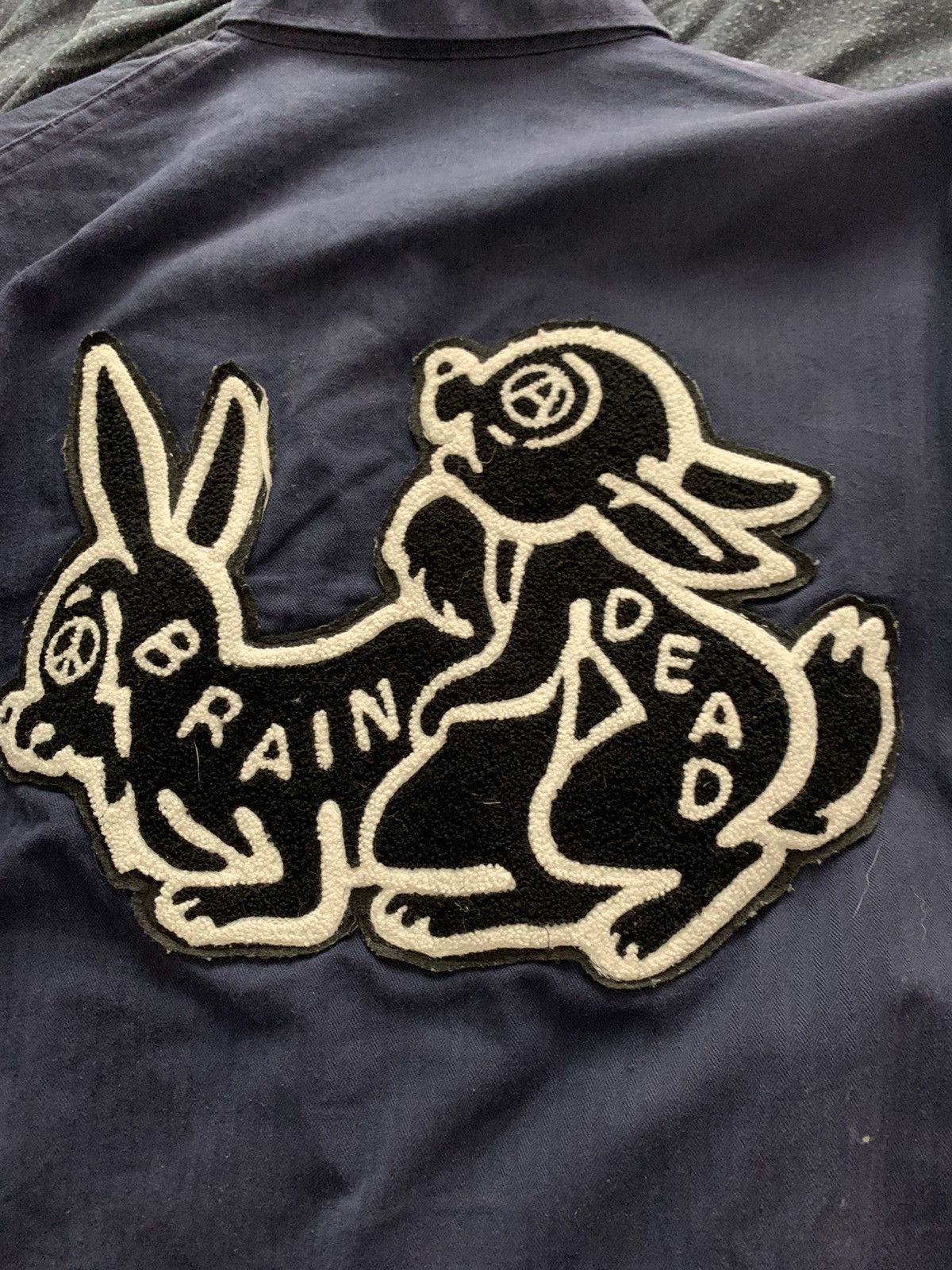 Brain Dead × Union LA Bunny Jacket (rare) Size US L / EU 52-54 / 3 - 3 Thumbnail