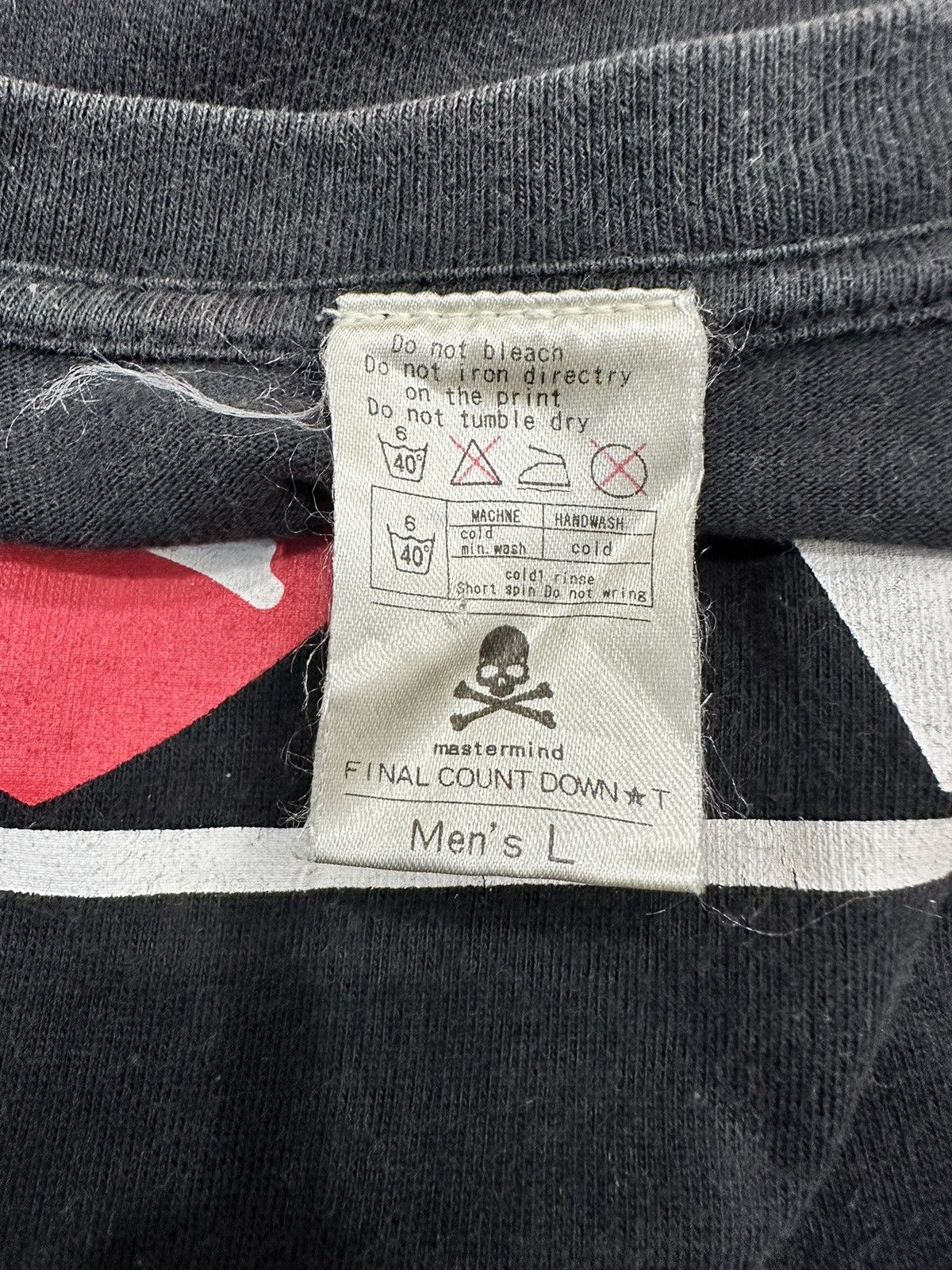 Mastermind Japan SS2013 MASTERMIND Final Count Down Love & Peace Tshirt Size US L / EU 52-54 / 3 - 10 Thumbnail