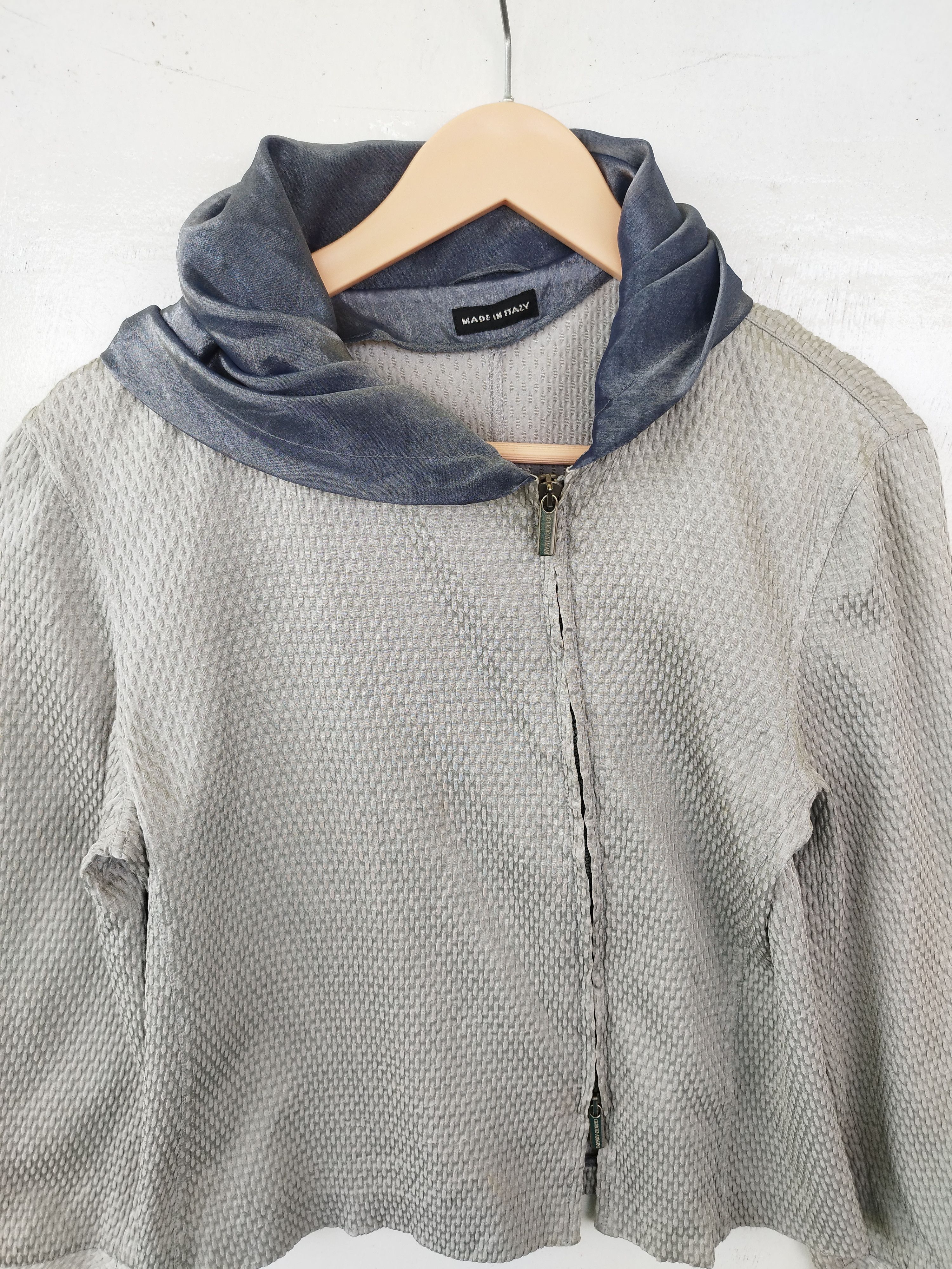 Armani Giorgio Armani jacket hoodies Size S / US 4 / IT 40 - 2 Thumbnail