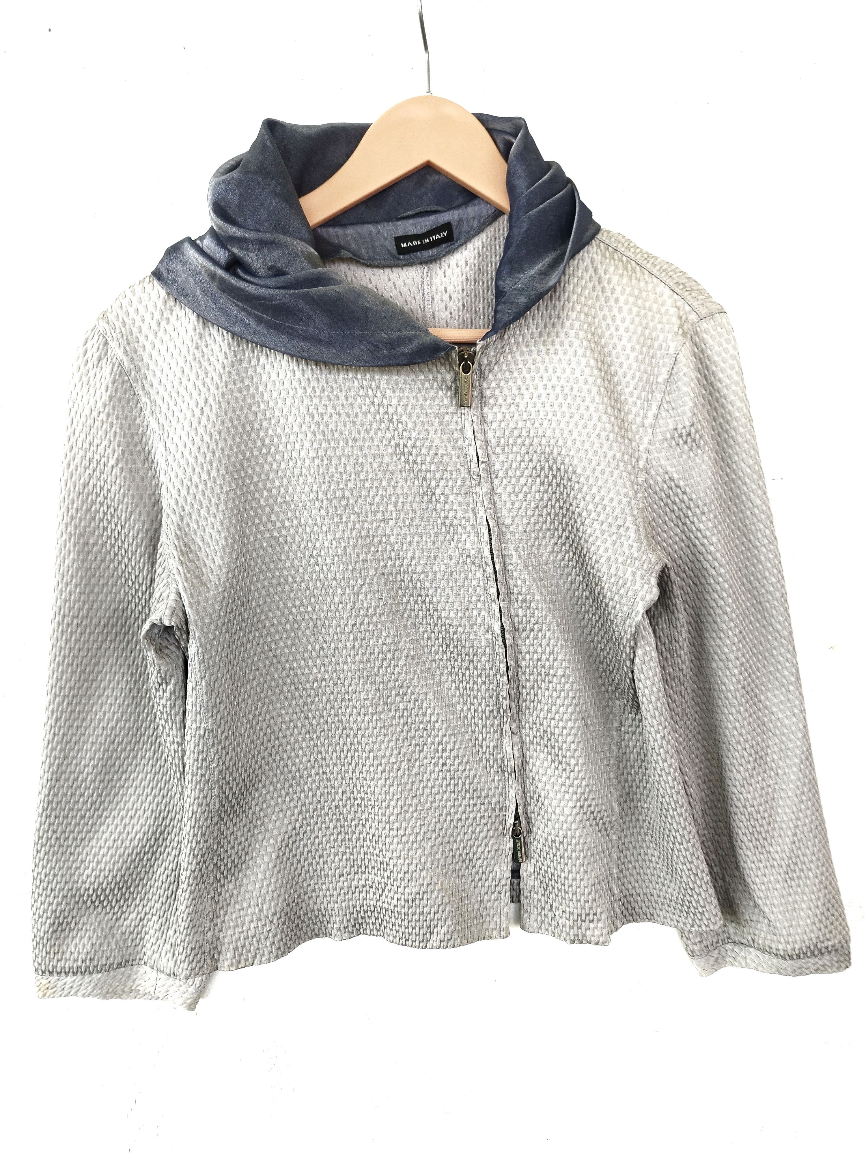Armani Giorgio Armani jacket hoodies Size S / US 4 / IT 40 - 1 Thumbnail