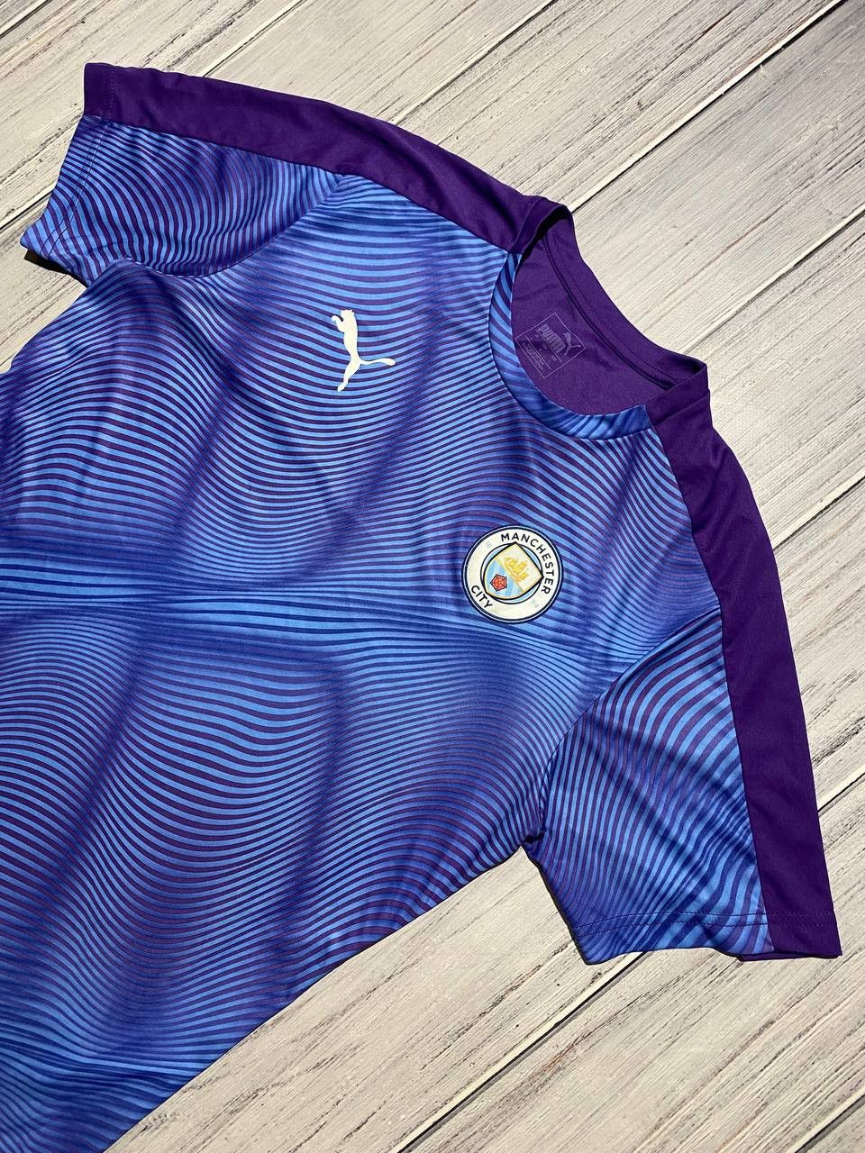 Puma Puma Manchester City 2019 2020 Training Shirt Soccer Jersey Size US L / EU 52-54 / 3 - 2 Thumbnail