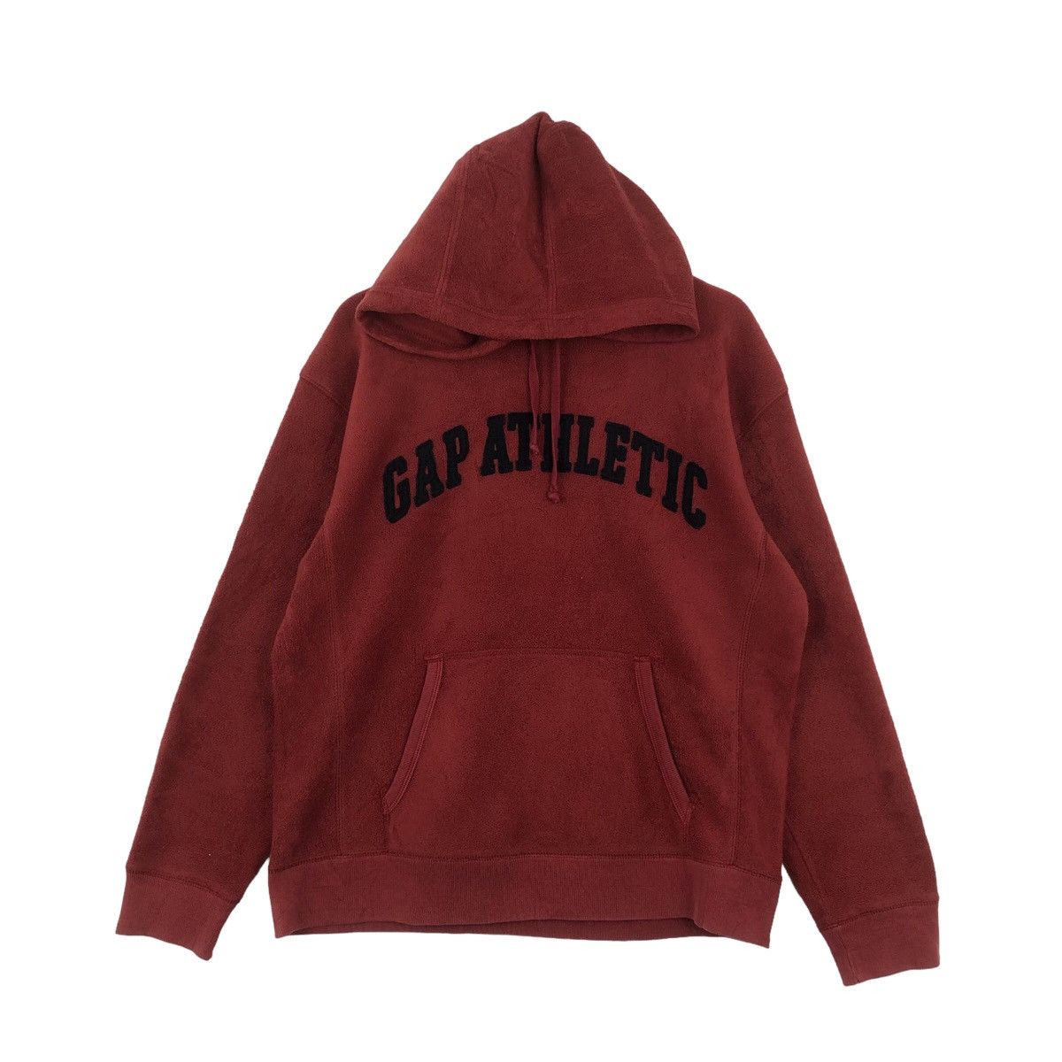 GAP ATHLETIC Big Logo Embroidery Fleece Hoodie Sweatshirt
