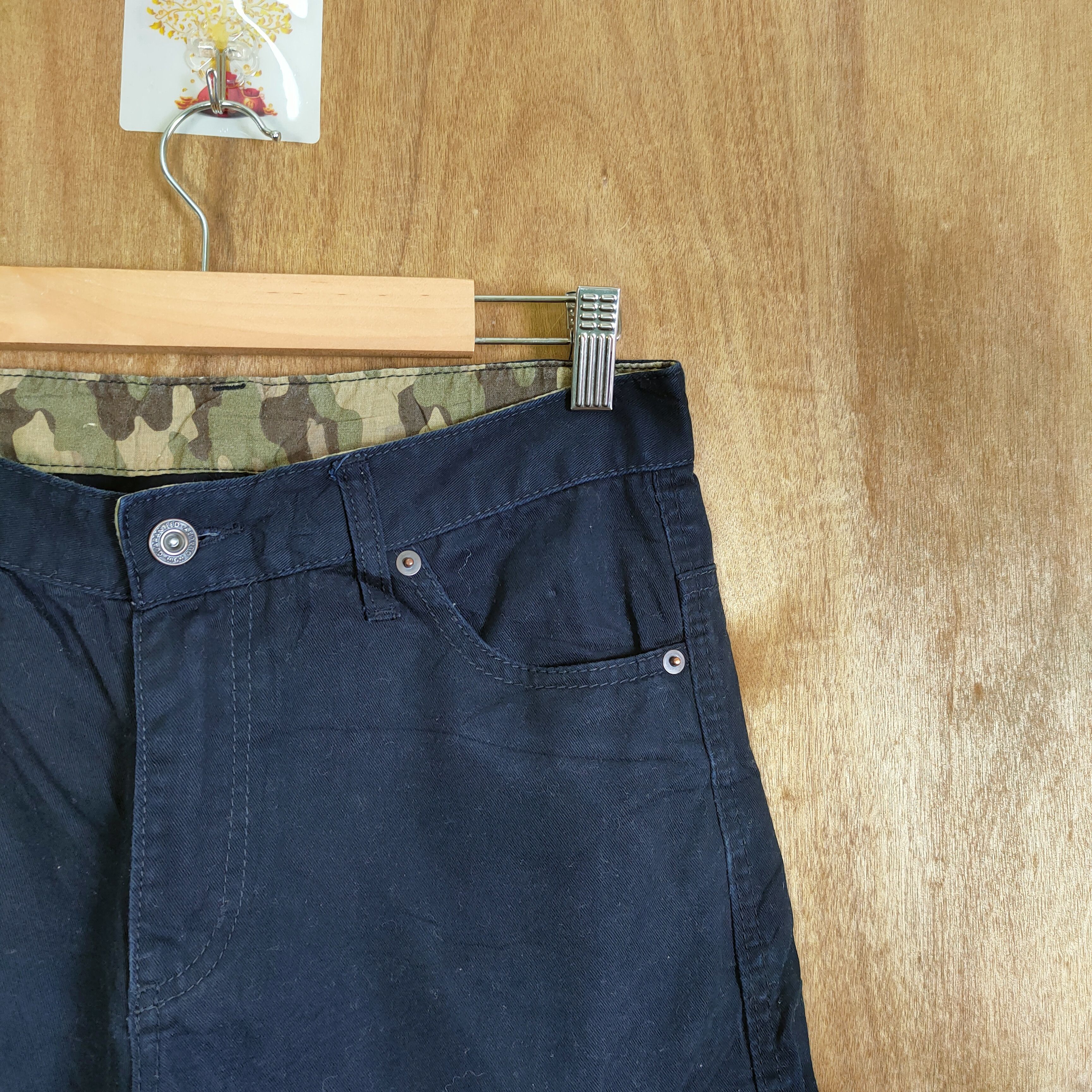 Japanese Brand × Vintage VINTAGE JAPANESE BRAND DARK BLUE CARGO PANTS #111 Size US 29 - 4 Thumbnail