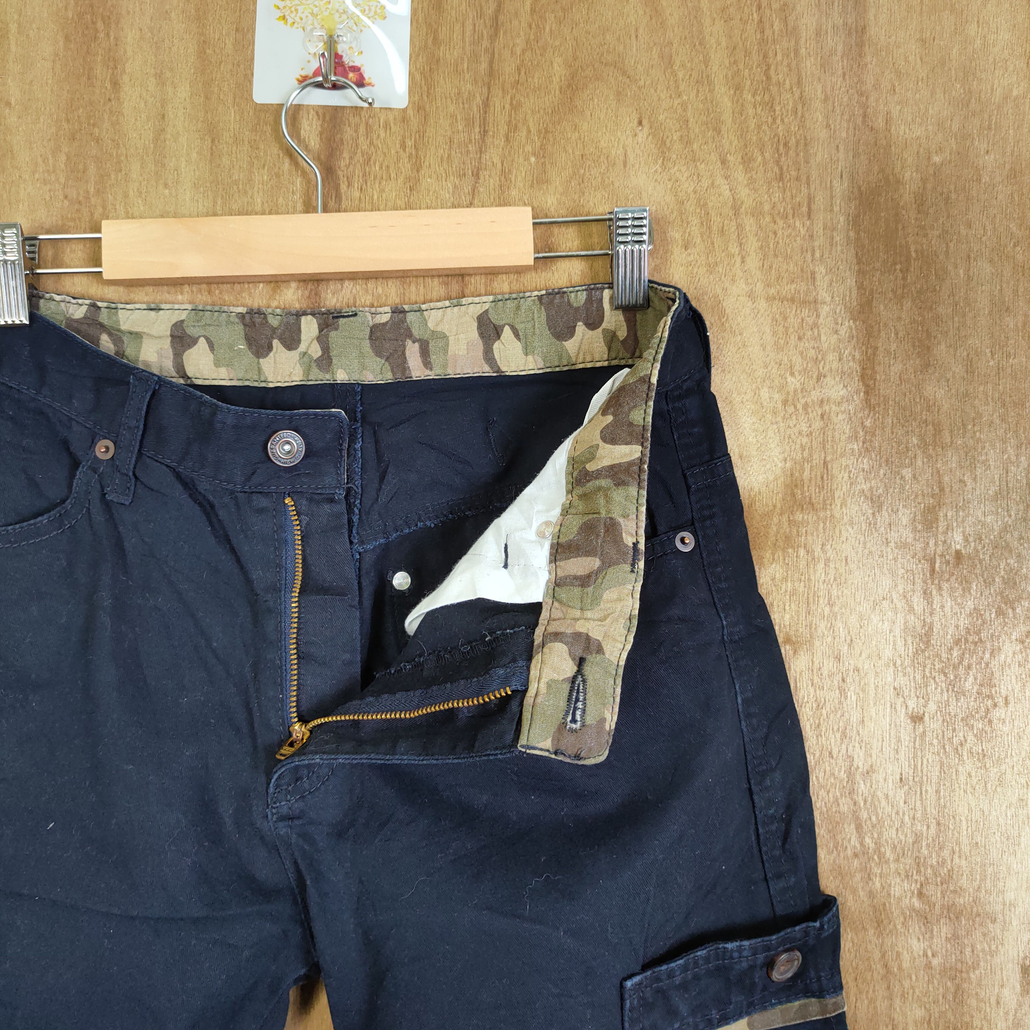 Japanese Brand × Vintage VINTAGE JAPANESE BRAND DARK BLUE CARGO PANTS #111 Size US 29 - 11 Thumbnail