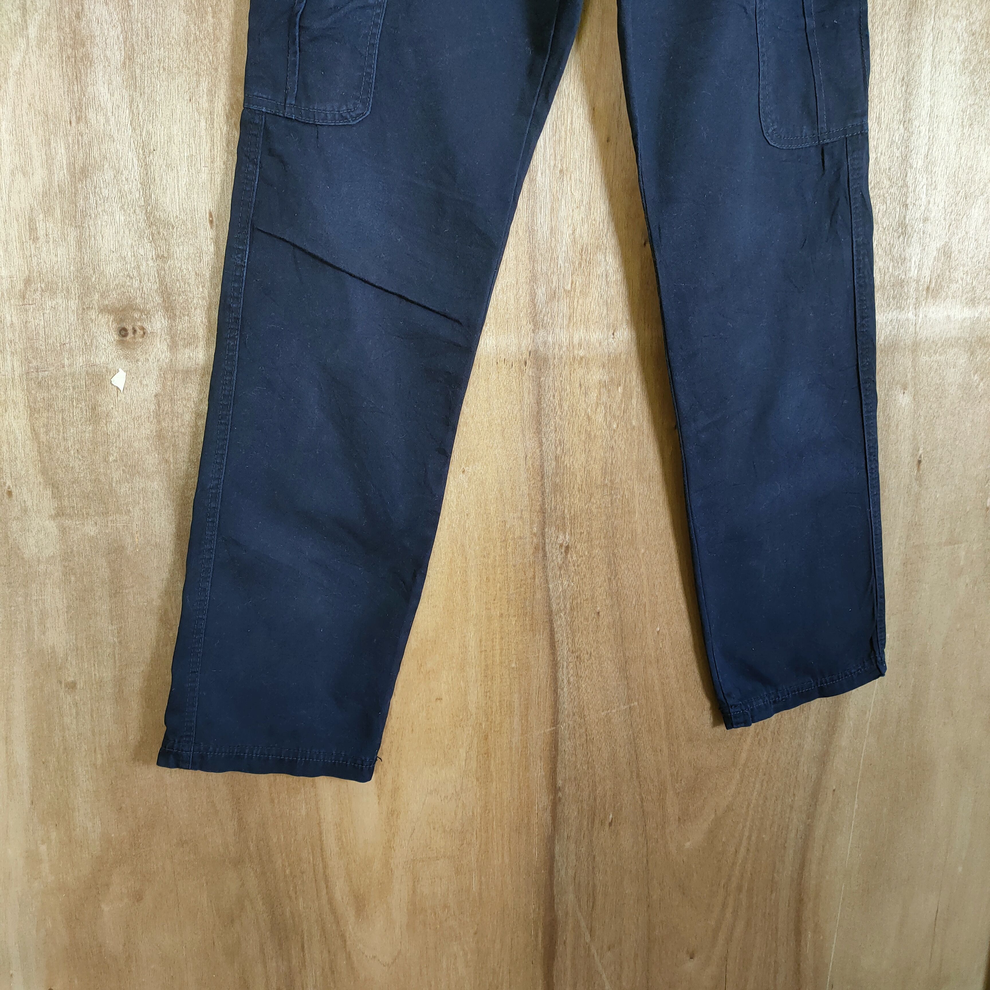 Japanese Brand × Vintage VINTAGE JAPANESE BRAND DARK BLUE CARGO PANTS #111 Size US 29 - 3 Thumbnail