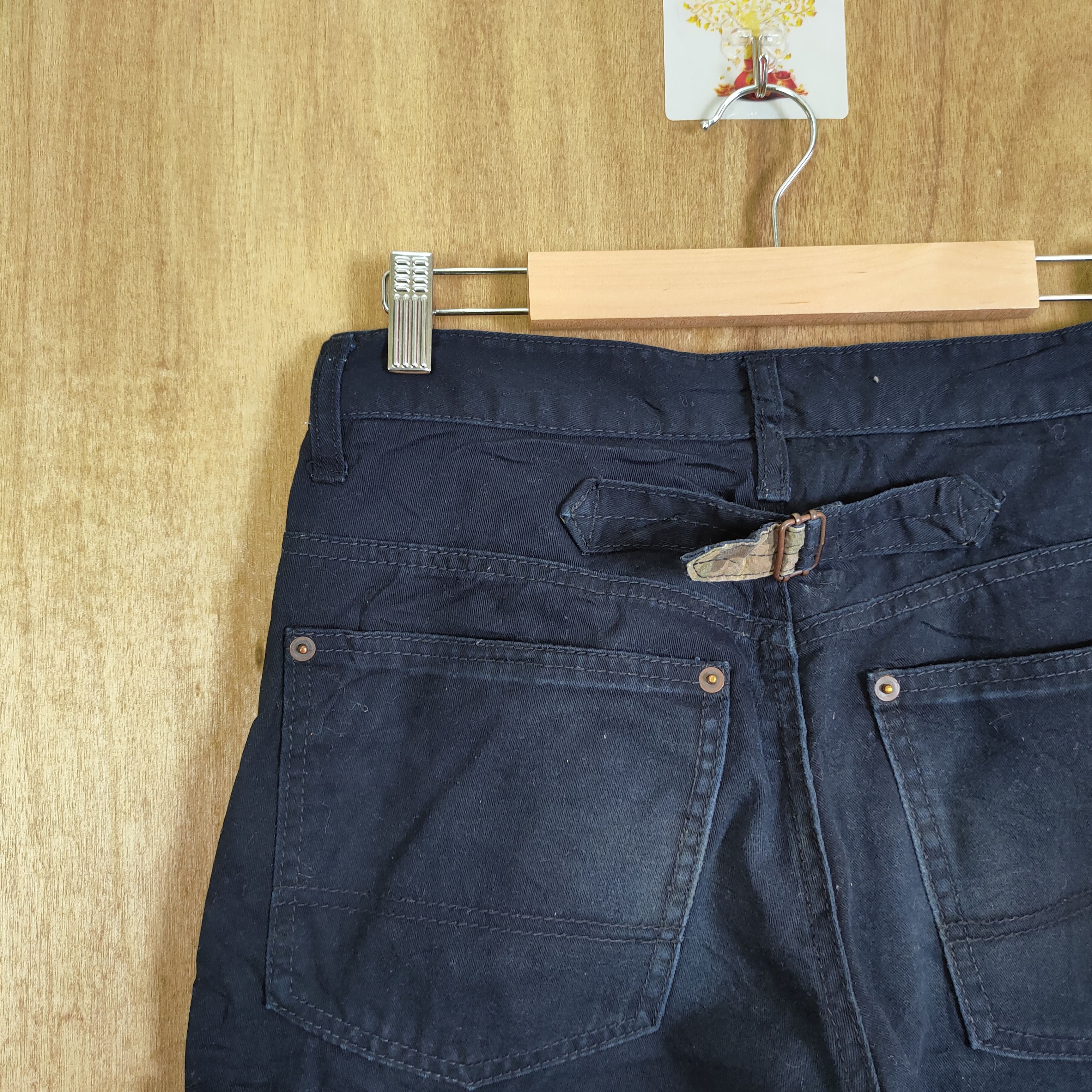 Japanese Brand × Vintage VINTAGE JAPANESE BRAND DARK BLUE CARGO PANTS #111 Size US 29 - 12 Thumbnail