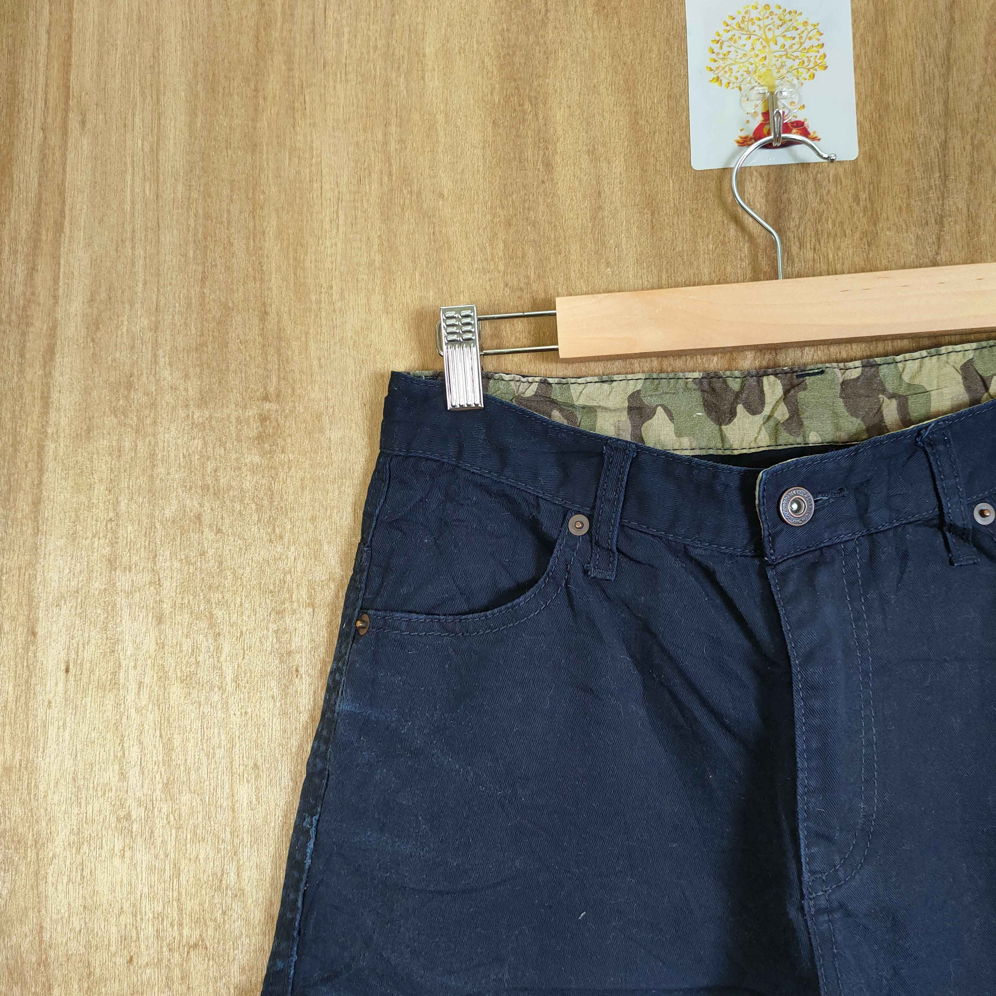 Japanese Brand × Vintage VINTAGE JAPANESE BRAND DARK BLUE CARGO PANTS #111 Size US 29 - 5 Thumbnail