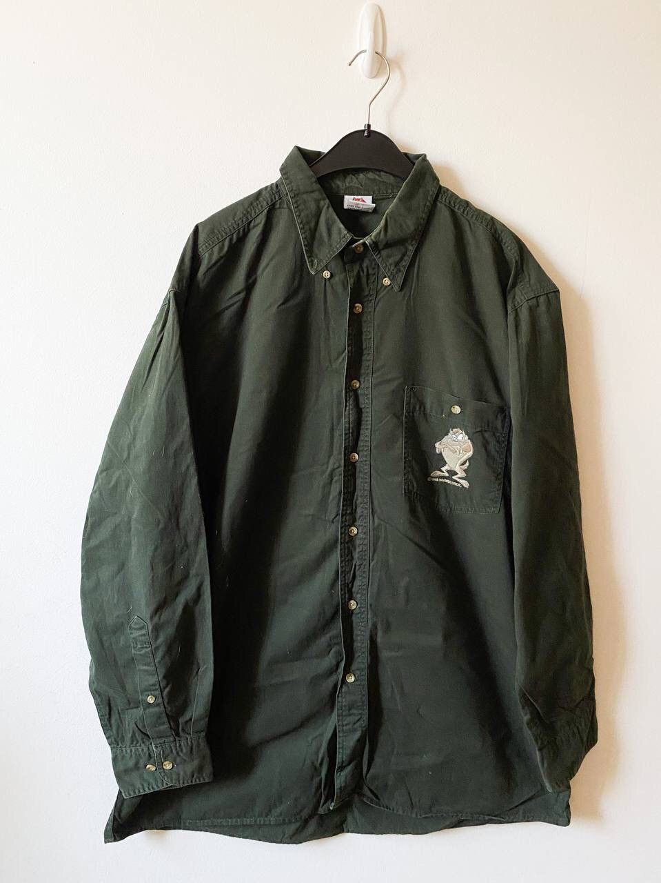 Vintage × Warner Bros 1998 Warner Bros Looney Tunes Button Up Shirt Vintage Size US XL / EU 56 / 4 - 1 Thumbnail