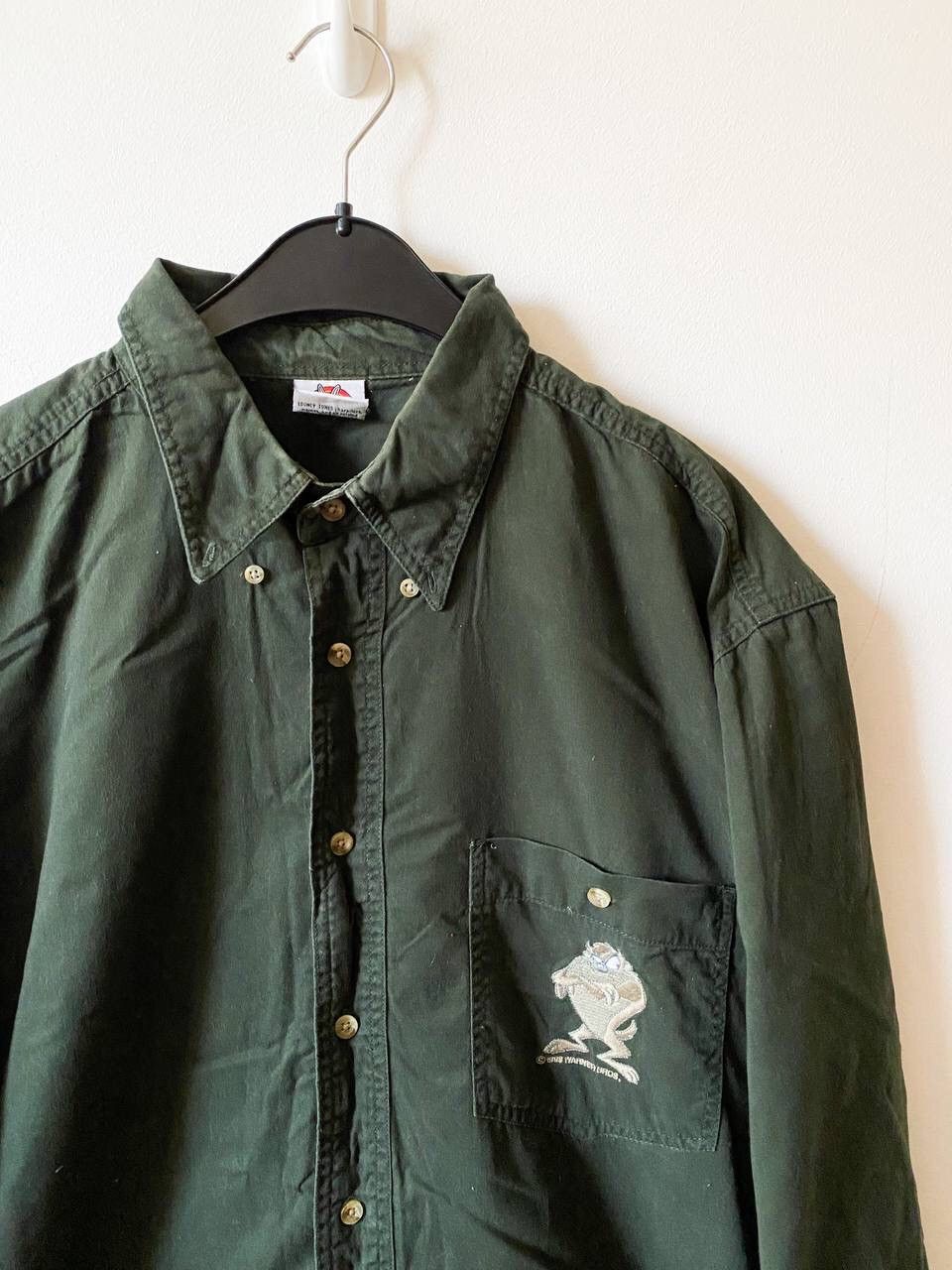 Vintage × Warner Bros 1998 Warner Bros Looney Tunes Button Up Shirt Vintage Size US XL / EU 56 / 4 - 4 Thumbnail