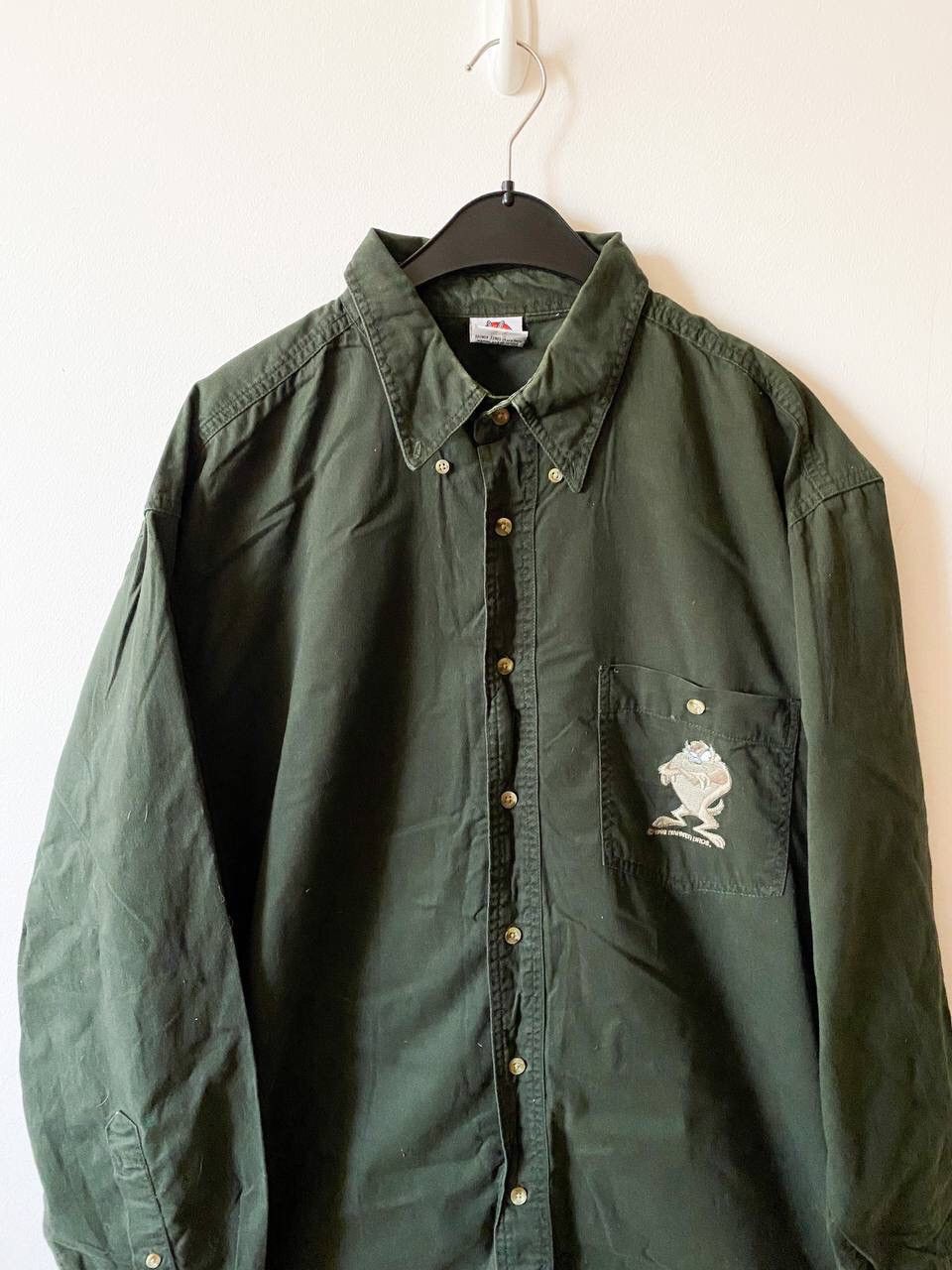 Vintage × Warner Bros 1998 Warner Bros Looney Tunes Button Up Shirt Vintage Size US XL / EU 56 / 4 - 2 Thumbnail