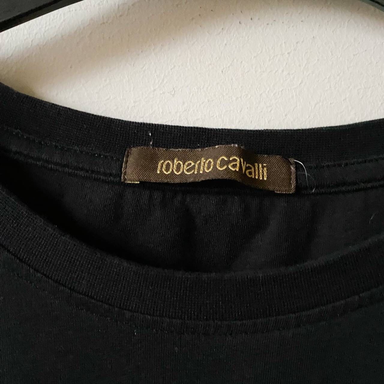 Roberto Cavalli Roberto Cavalli Big Logo Slim Fit T-Shirt Size US XL / EU 56 / 4 - 9 Thumbnail