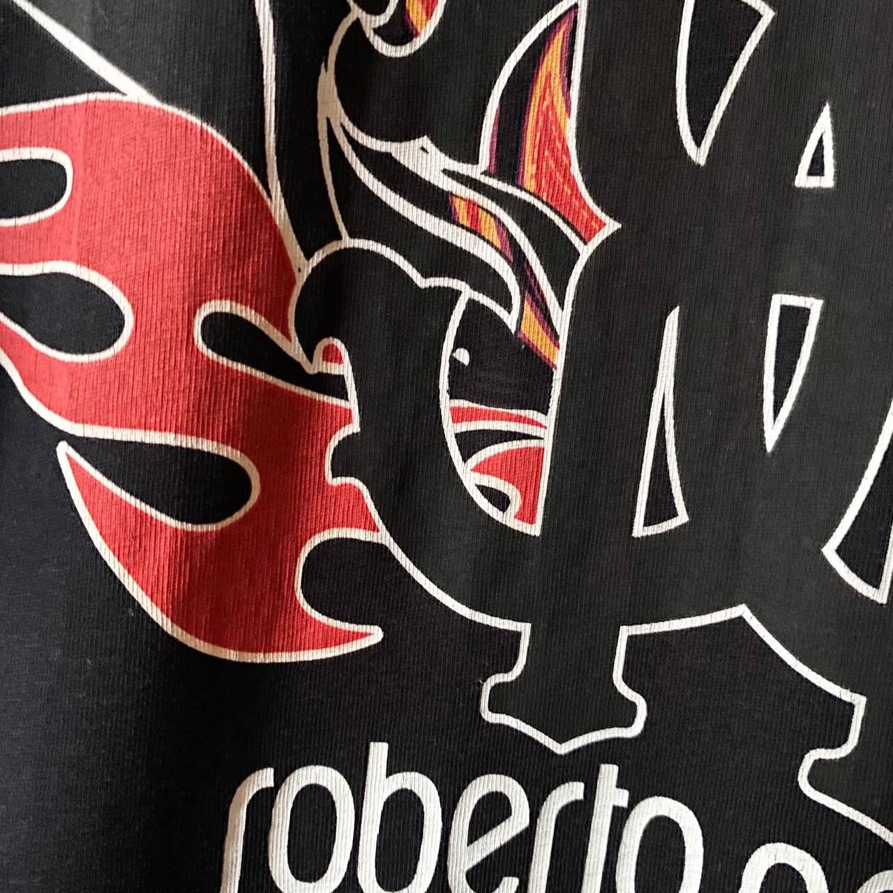 Roberto Cavalli Roberto Cavalli Big Logo Slim Fit T-Shirt Size US XL / EU 56 / 4 - 8 Thumbnail