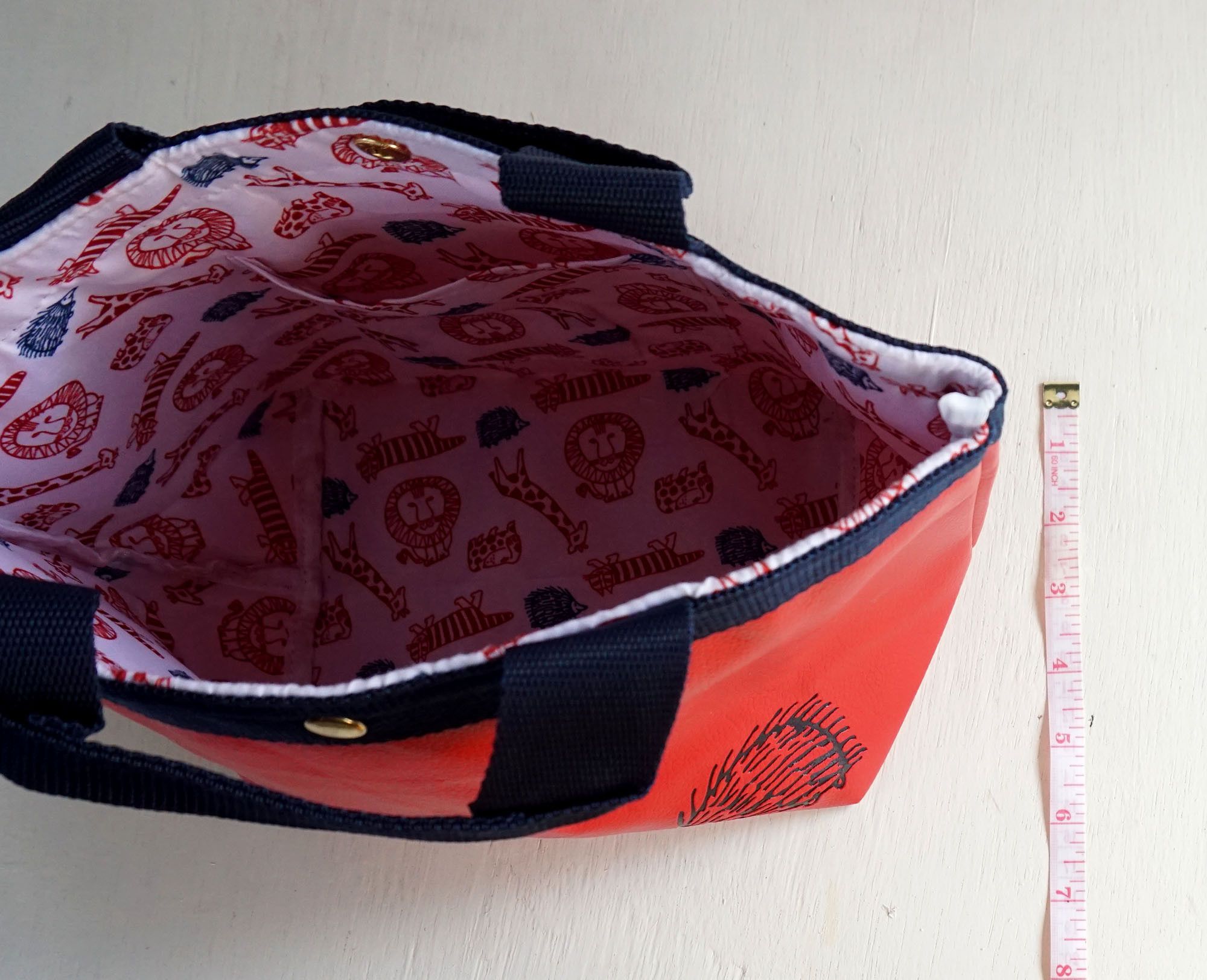 Designer × Vintage LISA LARSON Hedgehog Handbag Size ONE SIZE - 9 Thumbnail