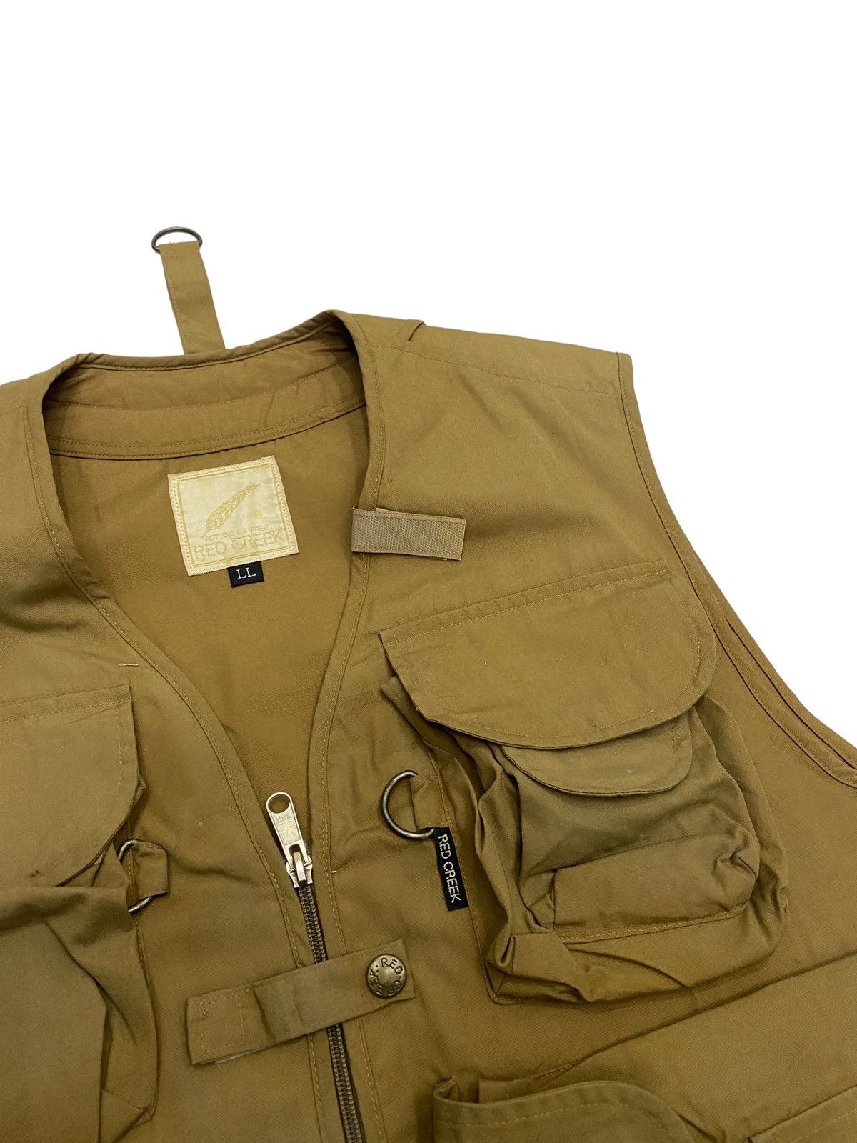 General Research VINTAGE RED CREEK MULTI POCKET TACTICAL VEST JACKET Size US M / EU 48-50 / 2 - 8 Thumbnail