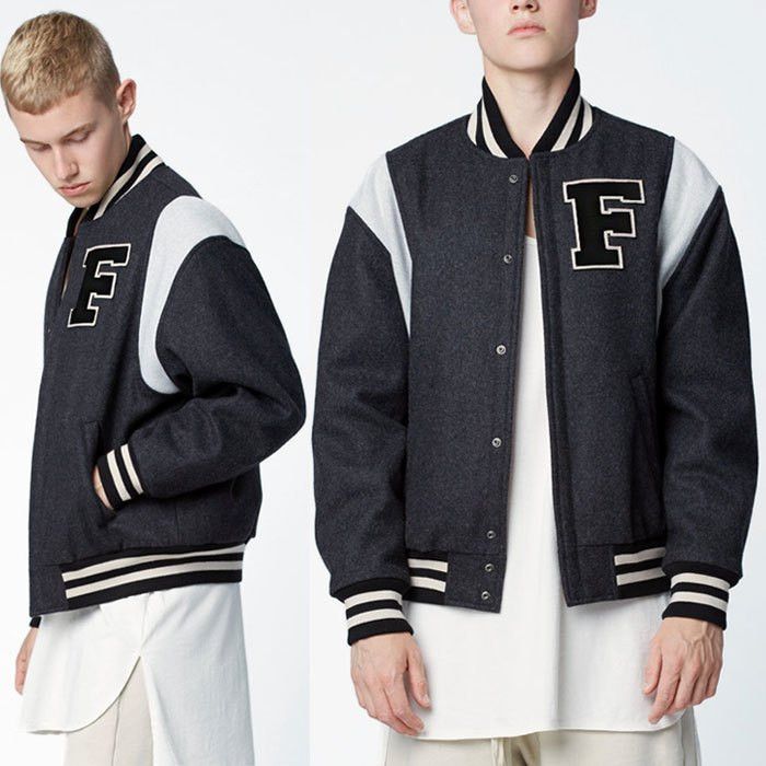 Fear of God Fog varsity jacket Grailed