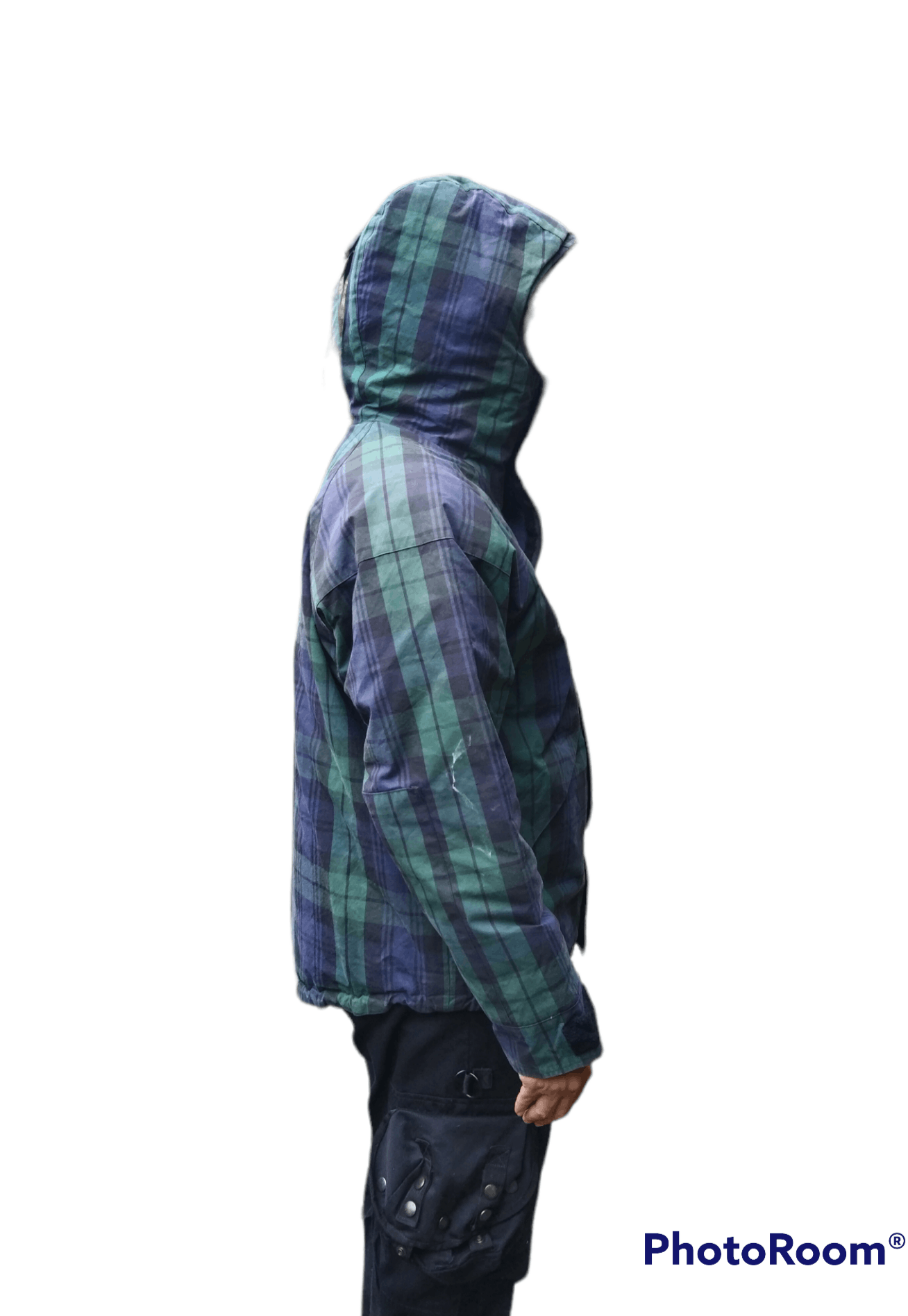 Jun Takahashi JUNMEN TARTAN QUILTED HOODIE THERMO JACKET Size US M / EU 48-50 / 2 - 2 Thumbnail