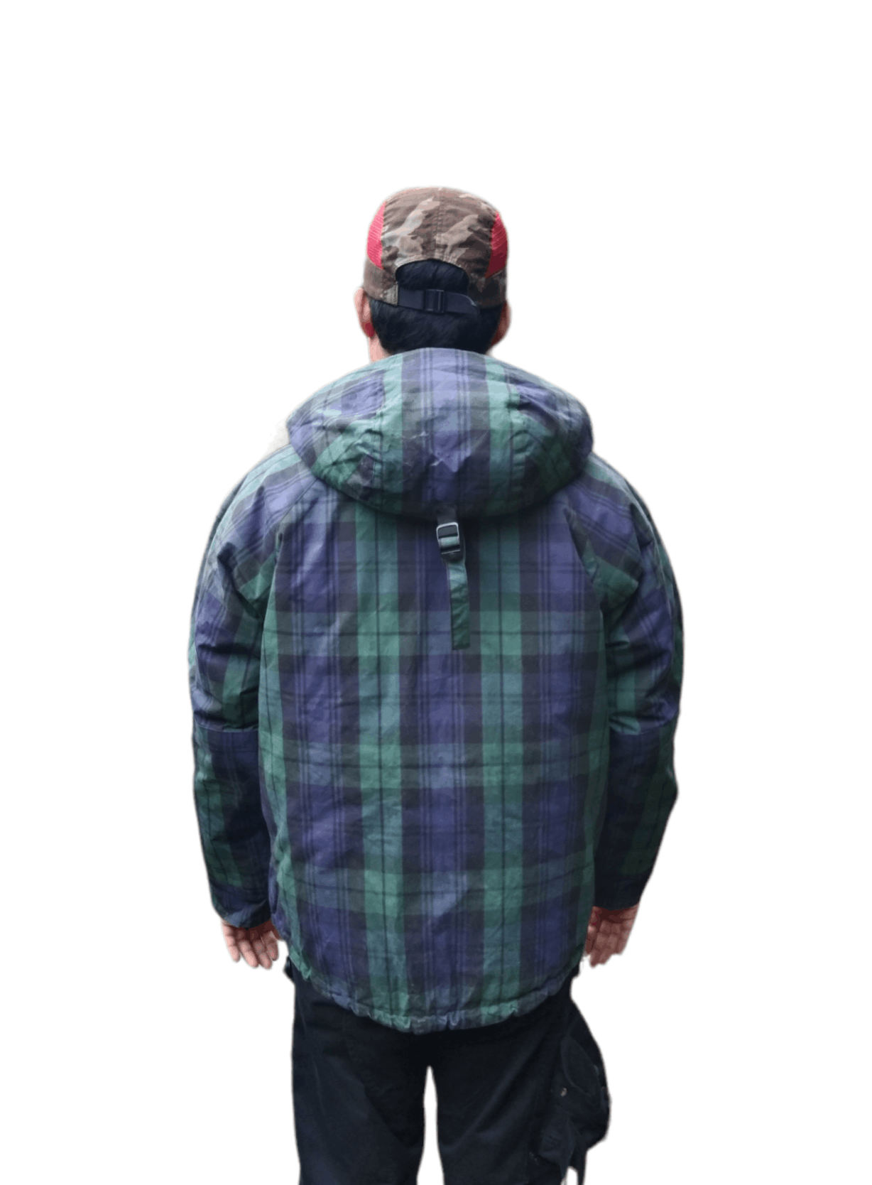 Jun Takahashi JUNMEN TARTAN QUILTED HOODIE THERMO JACKET Size US M / EU 48-50 / 2 - 4 Thumbnail