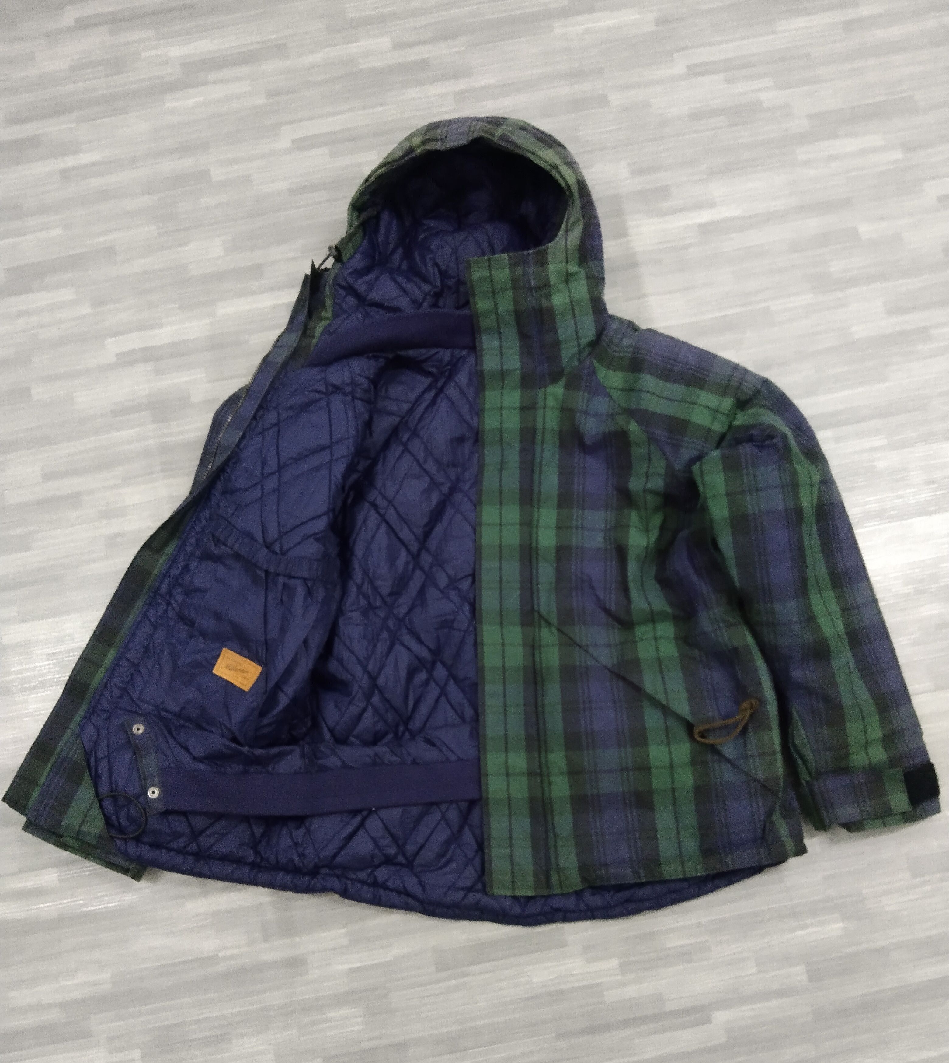 Jun Takahashi JUNMEN TARTAN QUILTED HOODIE THERMO JACKET Size US M / EU 48-50 / 2 - 5 Thumbnail