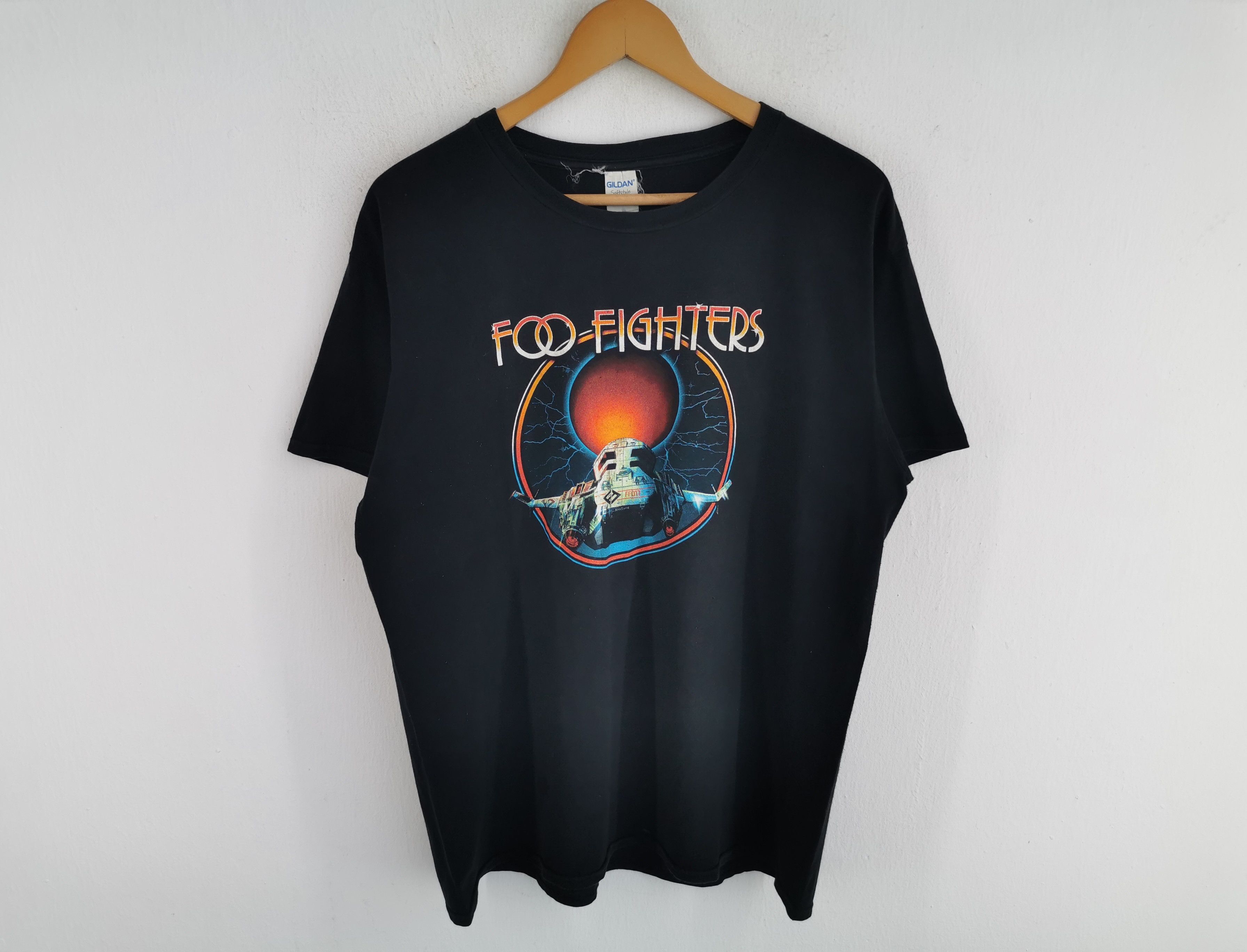 Vintage Foo Fighters English Band Tee T Shirt Size M
