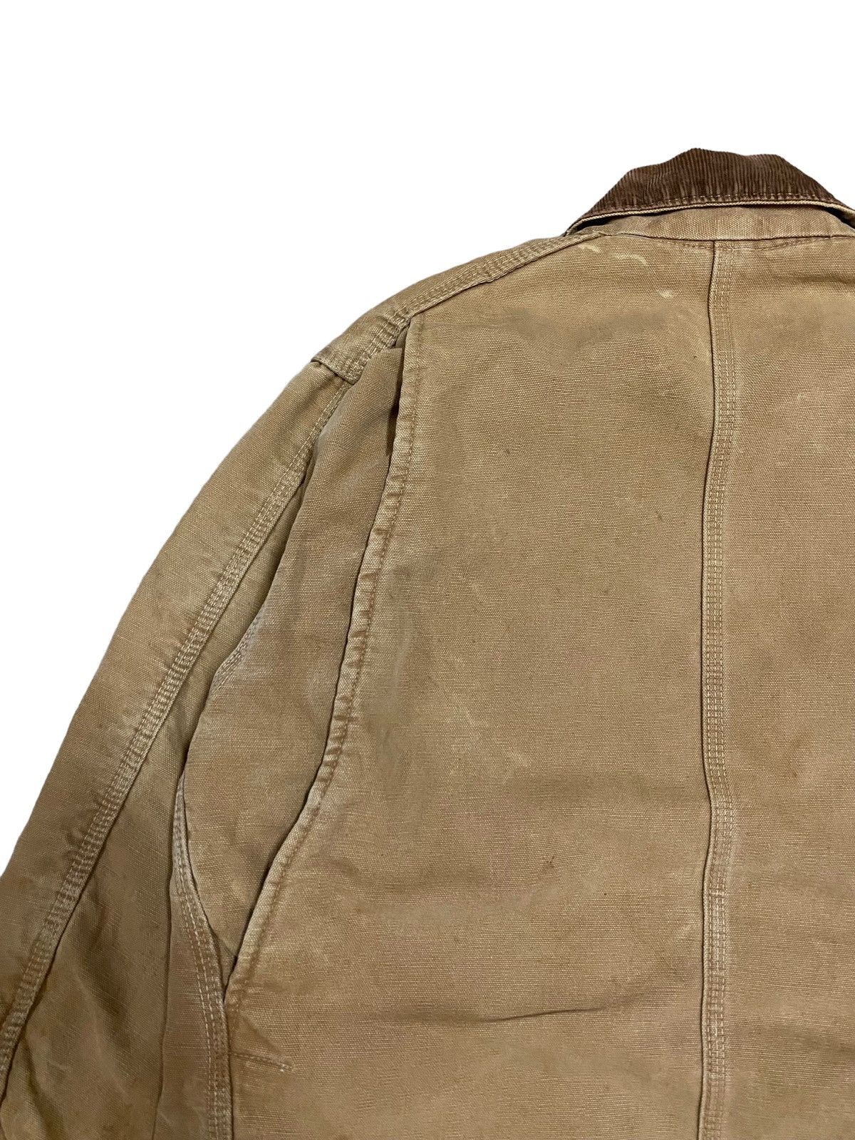 Carhartt Vtg🔥Carhartt Chore Lined Blanket Patina Duck Canvas Jacket Size US L / EU 52-54 / 3 - 15 Thumbnail
