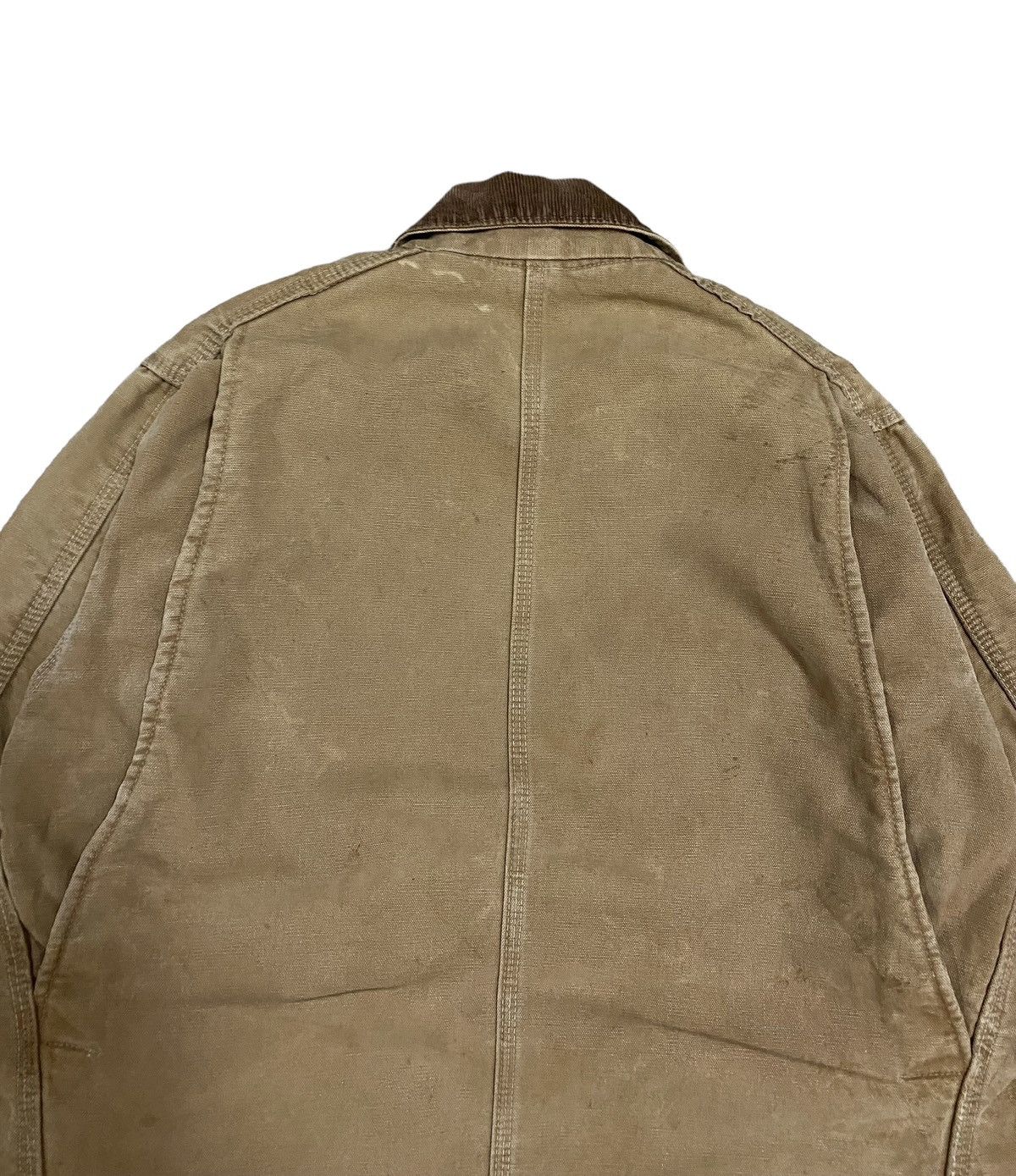 Carhartt Vtg🔥Carhartt Chore Lined Blanket Patina Duck Canvas Jacket Size US L / EU 52-54 / 3 - 13 Thumbnail