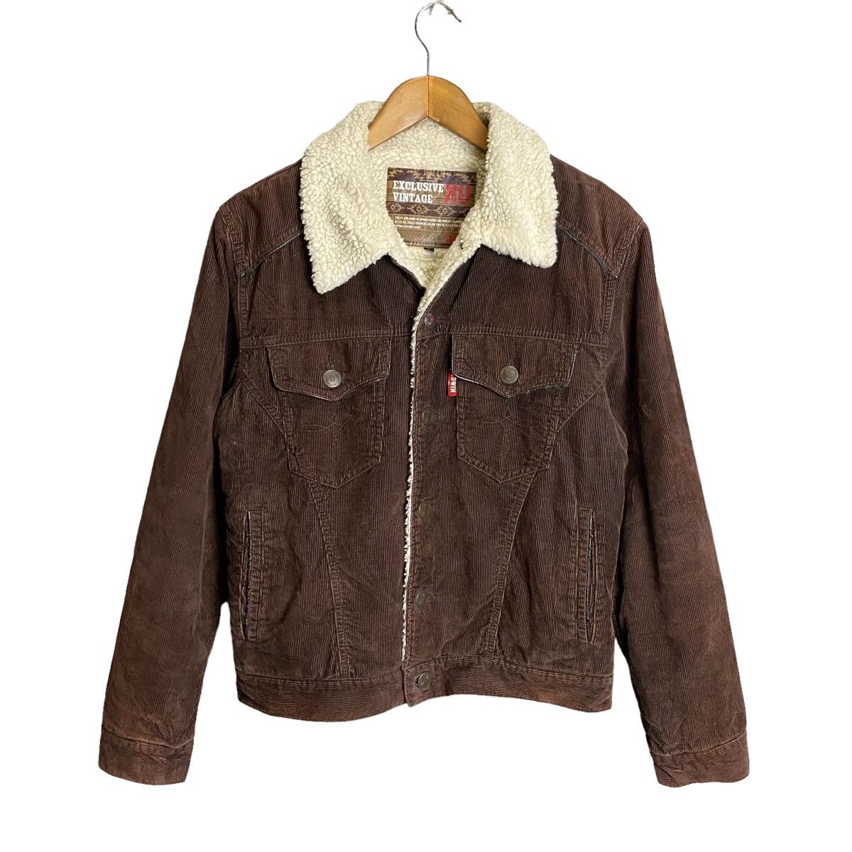 corduroy far jacket 【EDWIN】vintage 90s Edwin Edwin type 2 denim 