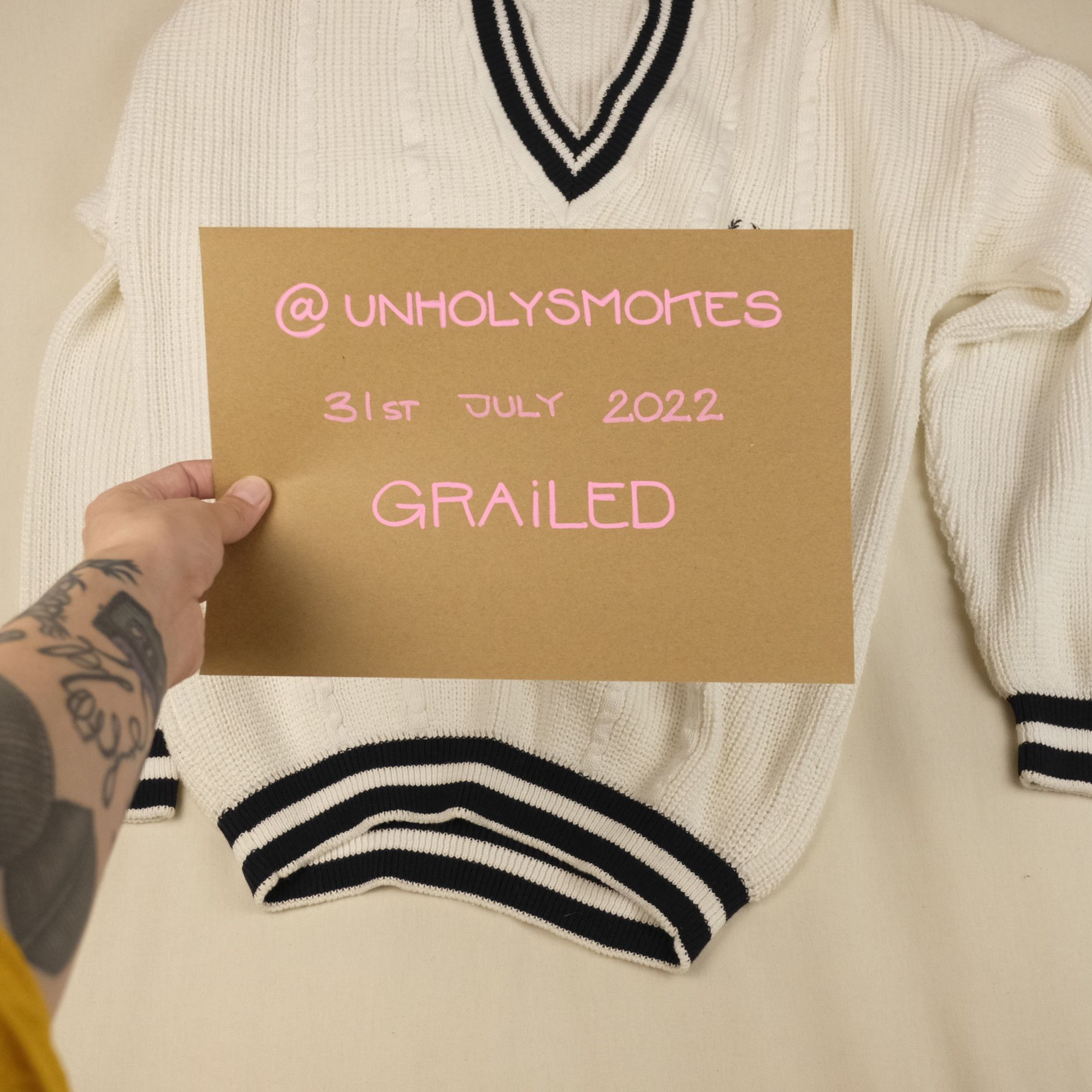Fred perry cricket jumper shop