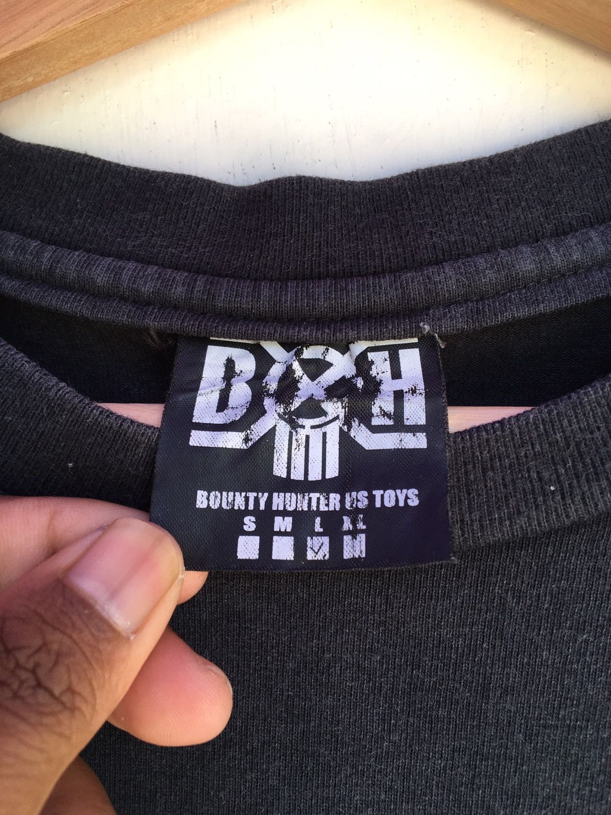 Bounty Hunter rare big logo bounty hunter crew neck t-shirt black medium Size US M / EU 48-50 / 2 - 13 Thumbnail