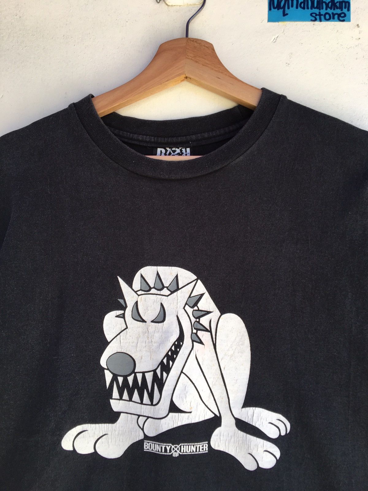 Bounty Hunter rare big logo bounty hunter crew neck t-shirt black medium Size US M / EU 48-50 / 2 - 12 Thumbnail