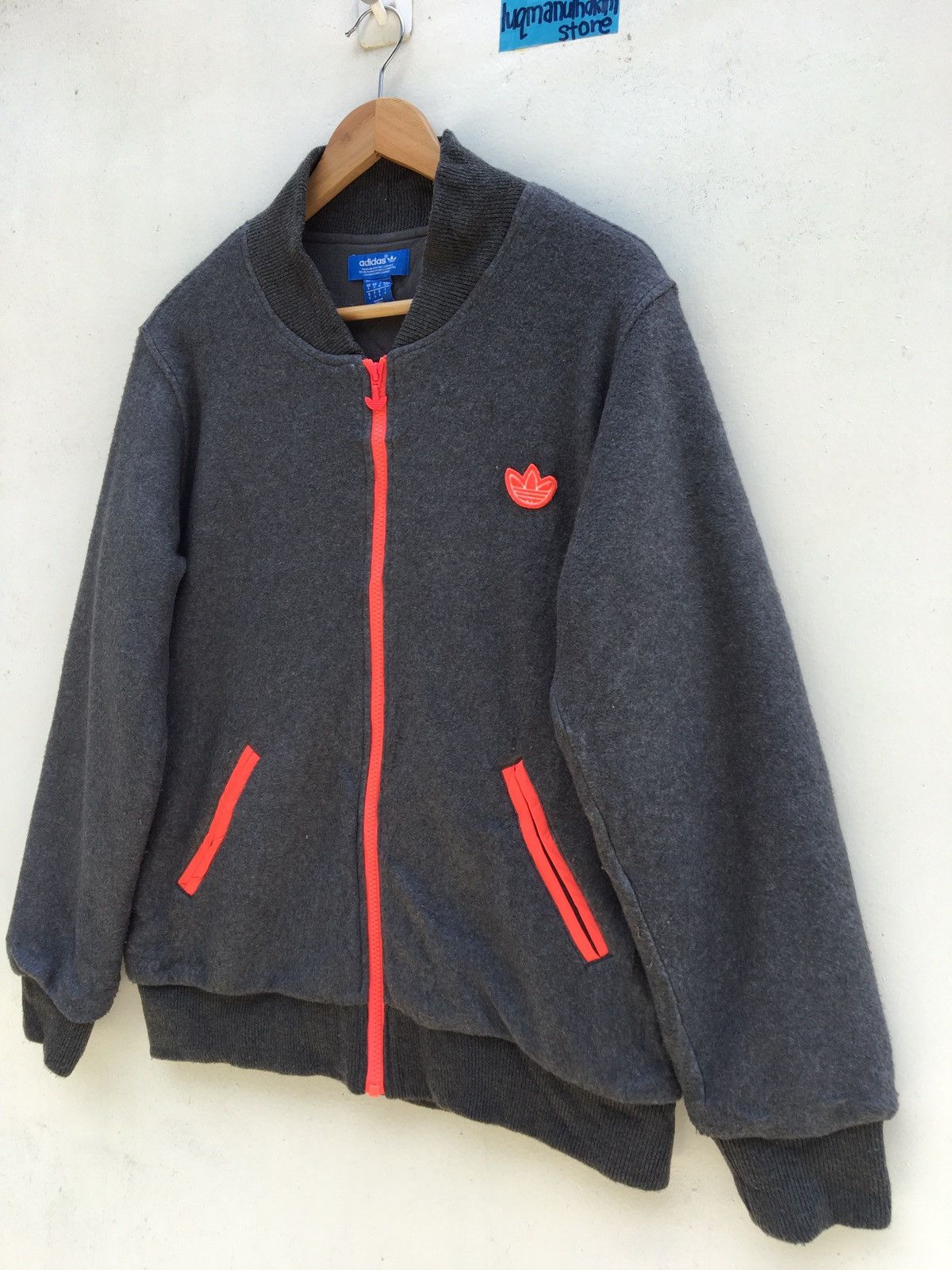 Adidas Vintage Adidas 3 Stripes Big Logo Jacket Size US M / EU 48-50 / 2 - 6 Thumbnail