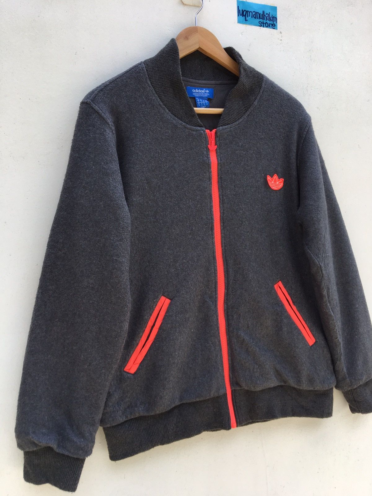 Adidas Vintage Adidas 3 Stripes Big Logo Jacket Size US M / EU 48-50 / 2 - 5 Thumbnail