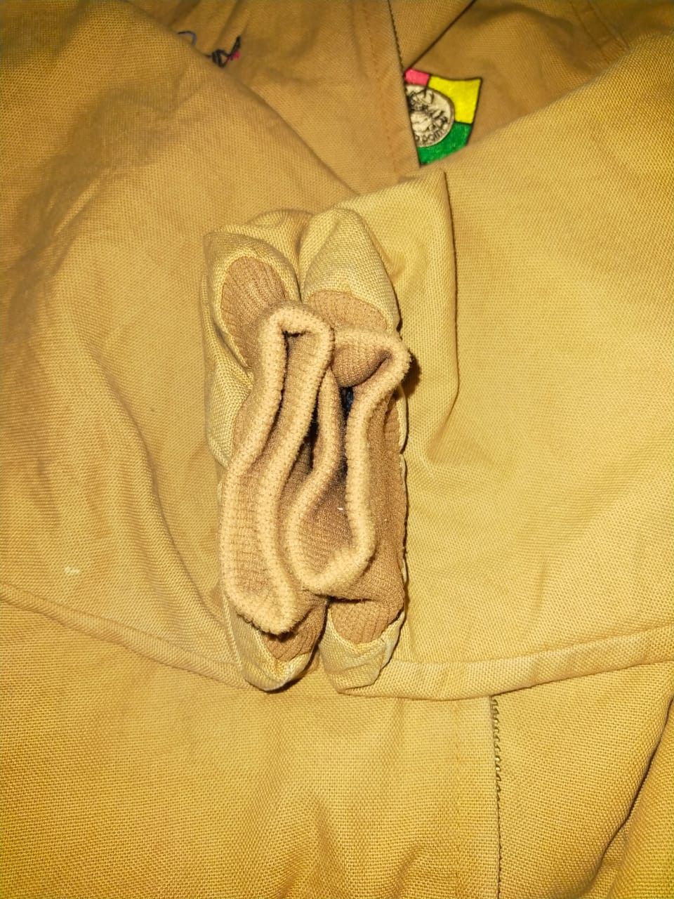 Vintage Vintage 80s K-Products Bombers Zipper Jacket Hooded Size US L / EU 52-54 / 3 - 7 Thumbnail