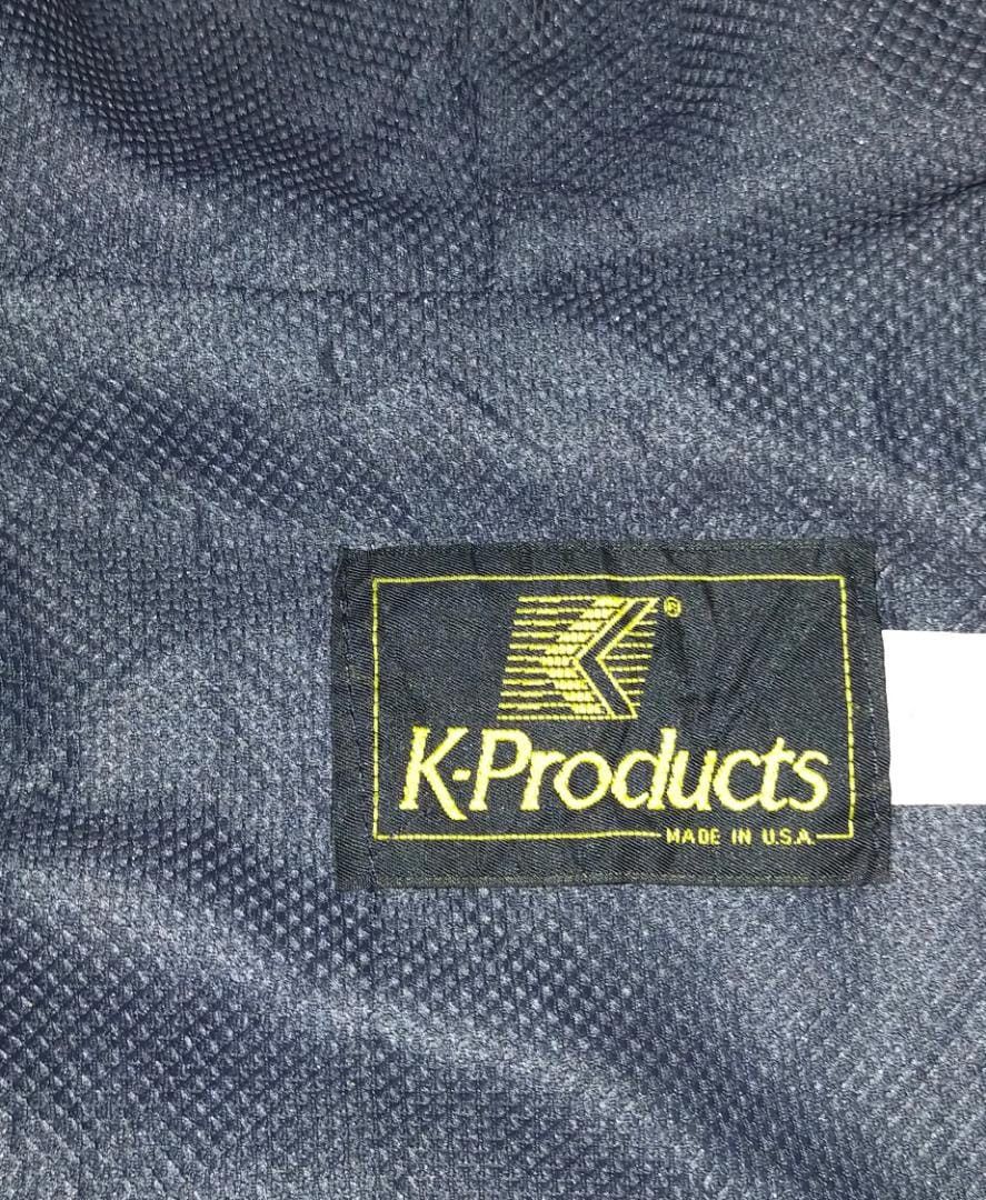 Vintage Vintage 80s K-Products Bombers Zipper Jacket Hooded Size US L / EU 52-54 / 3 - 10 Thumbnail