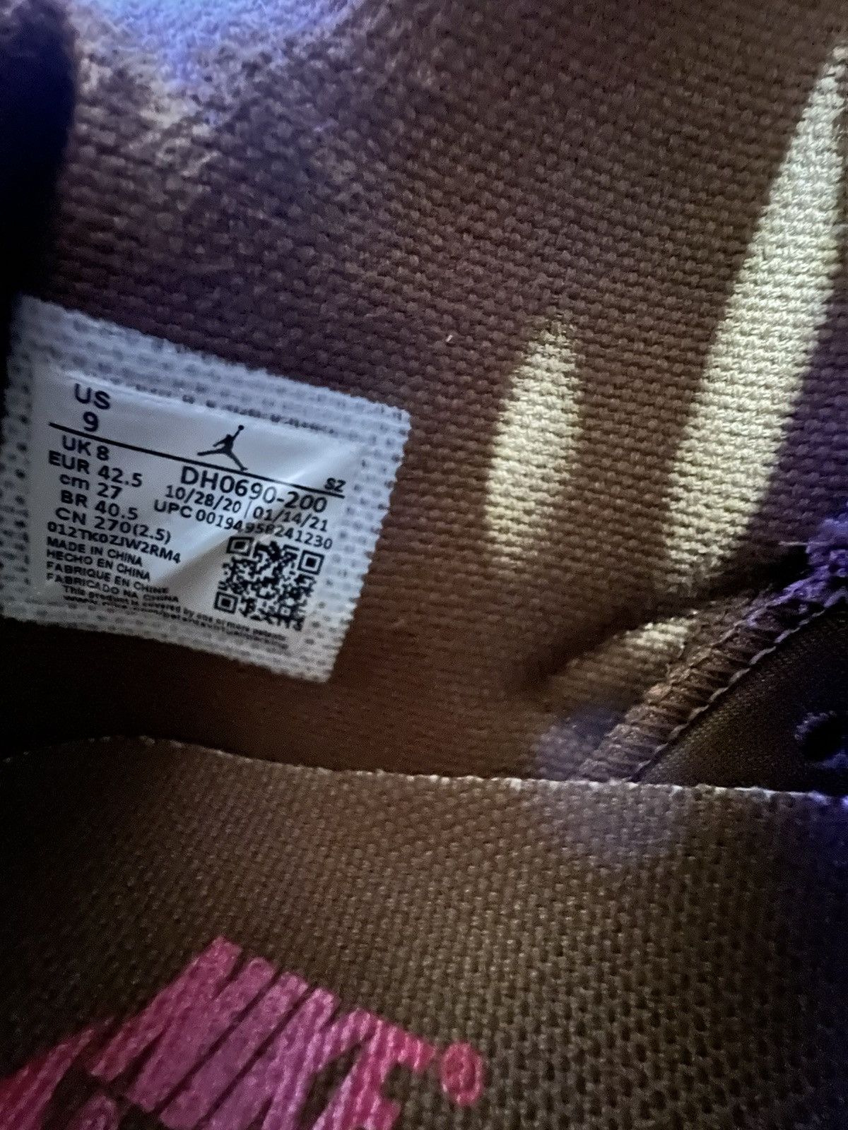 Jordan Brand × Travis Scott Air jordan 6 retro sp Size US 9 / EU 42 - 5 Thumbnail