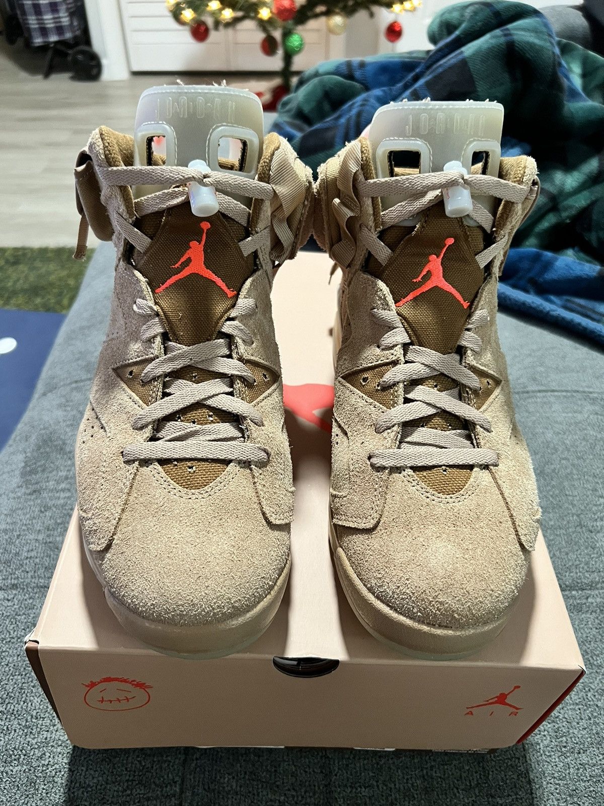 Jordan Brand × Travis Scott Air jordan 6 retro sp Size US 9 / EU 42 - 4 Thumbnail