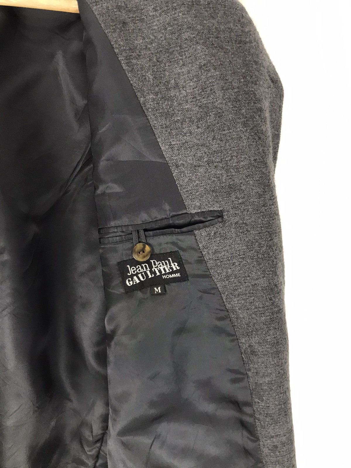 Jean Paul Gaultier Jean Paul Gaultier Homme Wool Blazer Coat Size US S / EU 44-46 / 1 - 8 Thumbnail
