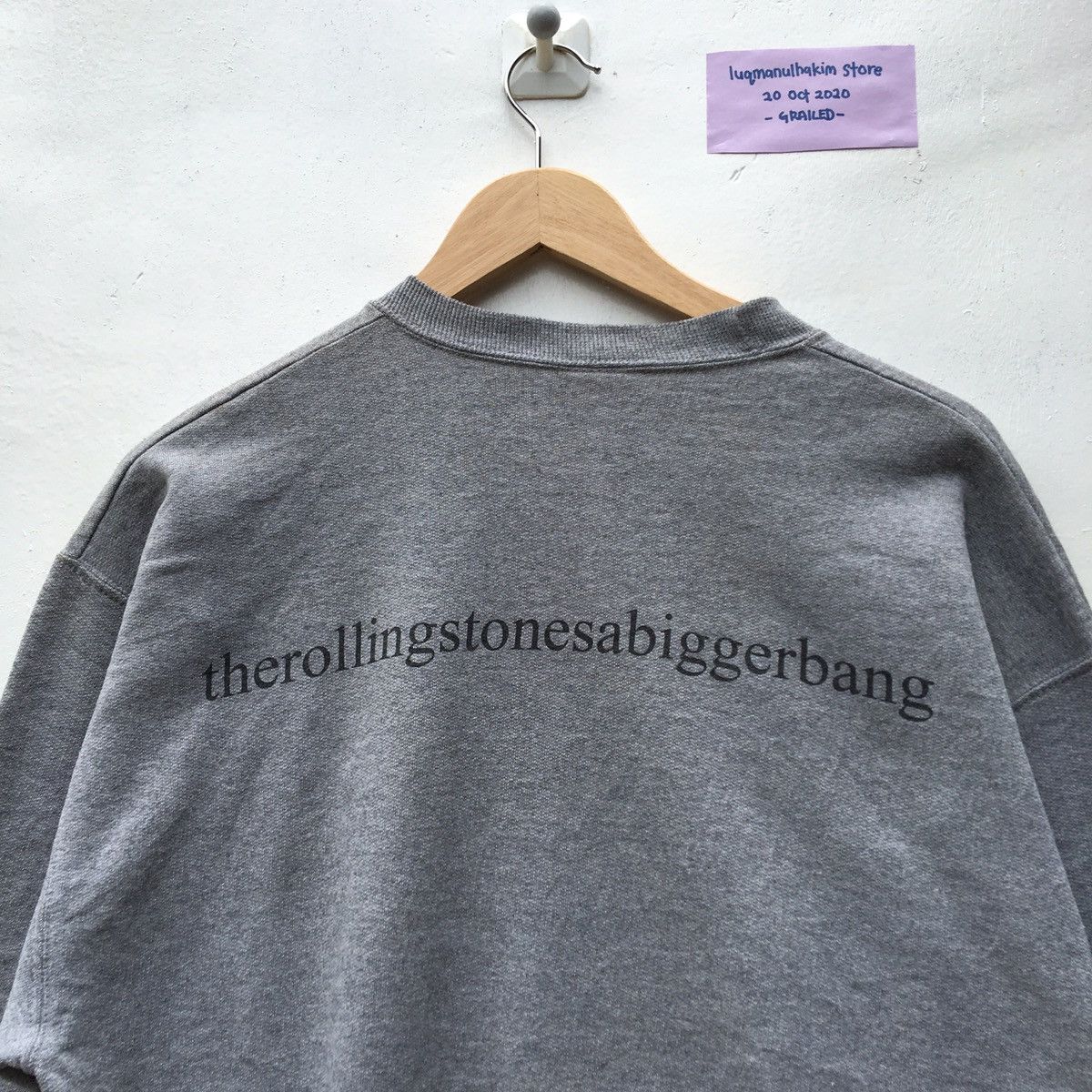 Band Tees The Rolling Stones A Bigger Bang 2005 Concert Tour RockBand Size US M / EU 48-50 / 2 - 13 Thumbnail