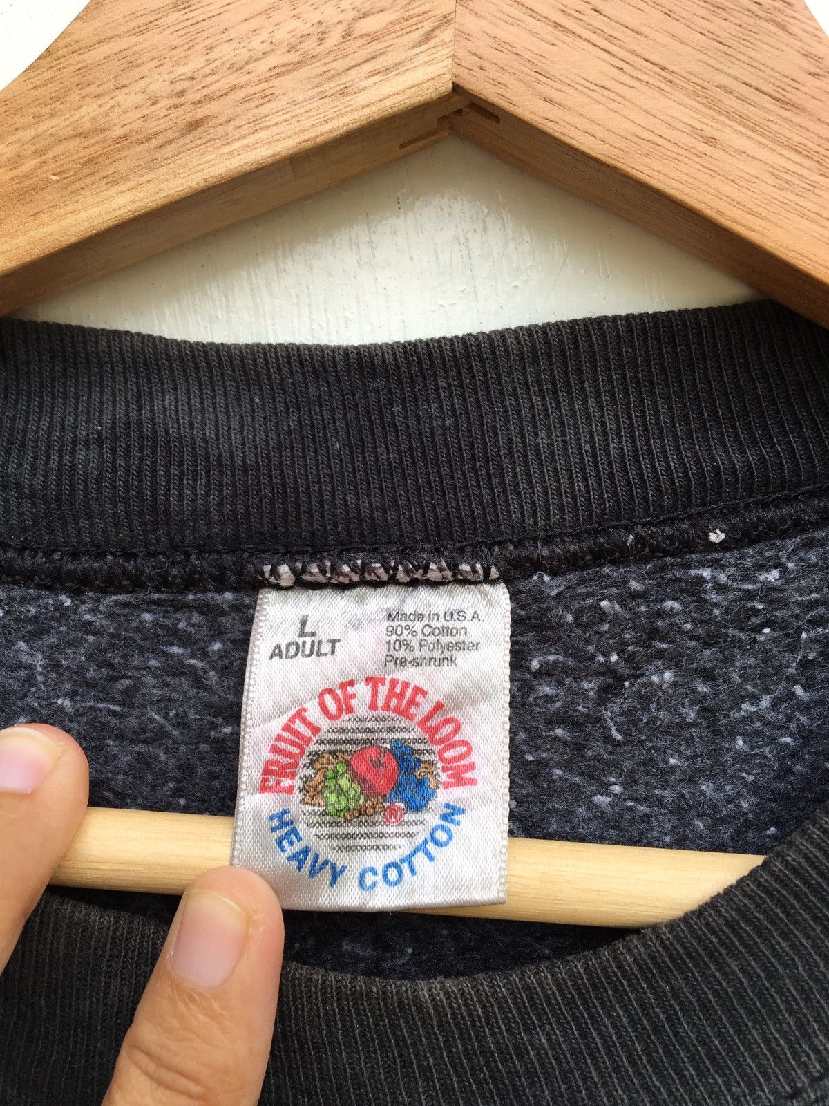 Vintage Vintage 90s Gardner Wolf Big Size Sweatshirt Size US L / EU 52-54 / 3 - 7 Thumbnail