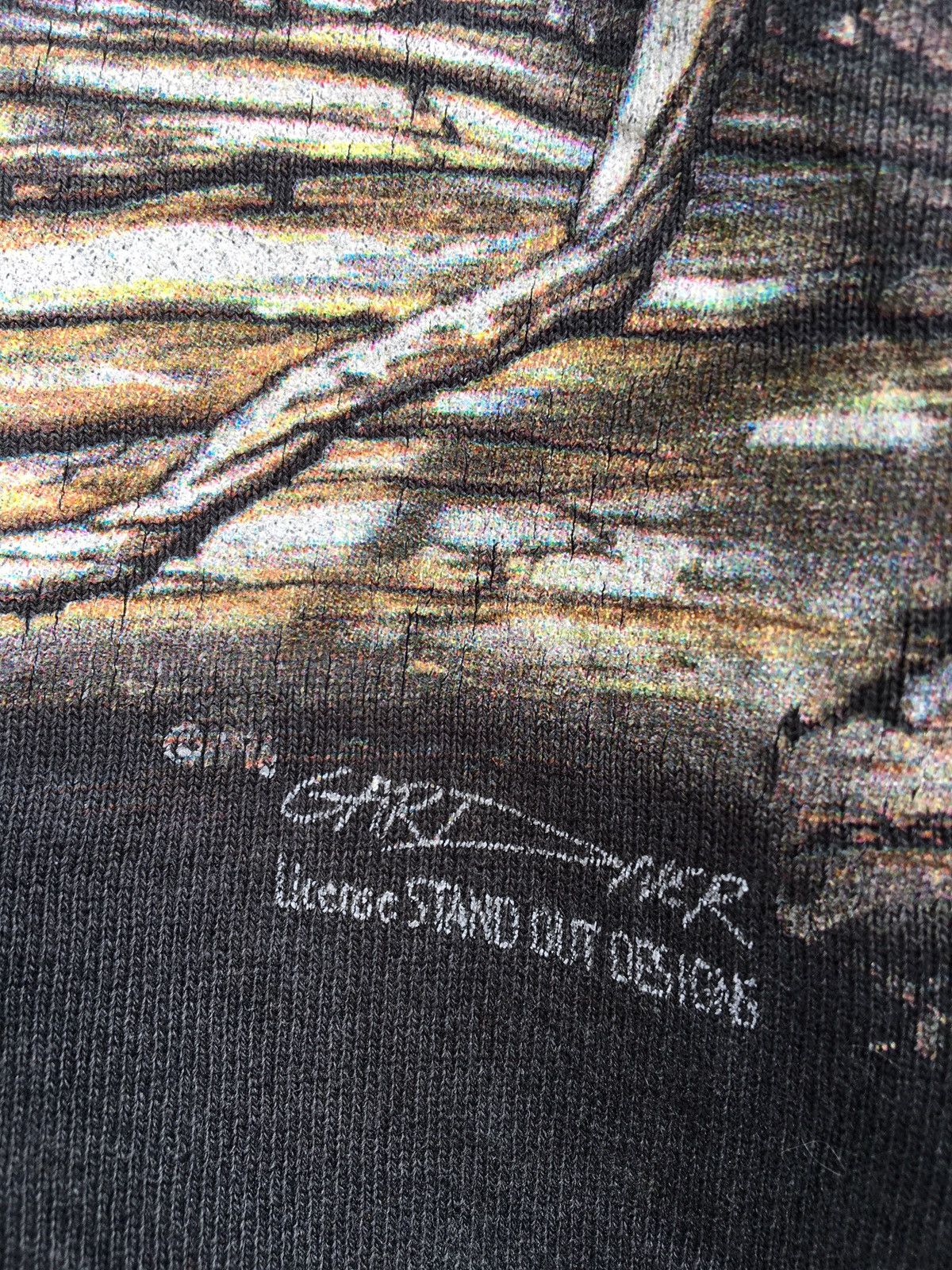 Vintage Vintage 90s Gardner Wolf Big Size Sweatshirt Size US L / EU 52-54 / 3 - 6 Thumbnail
