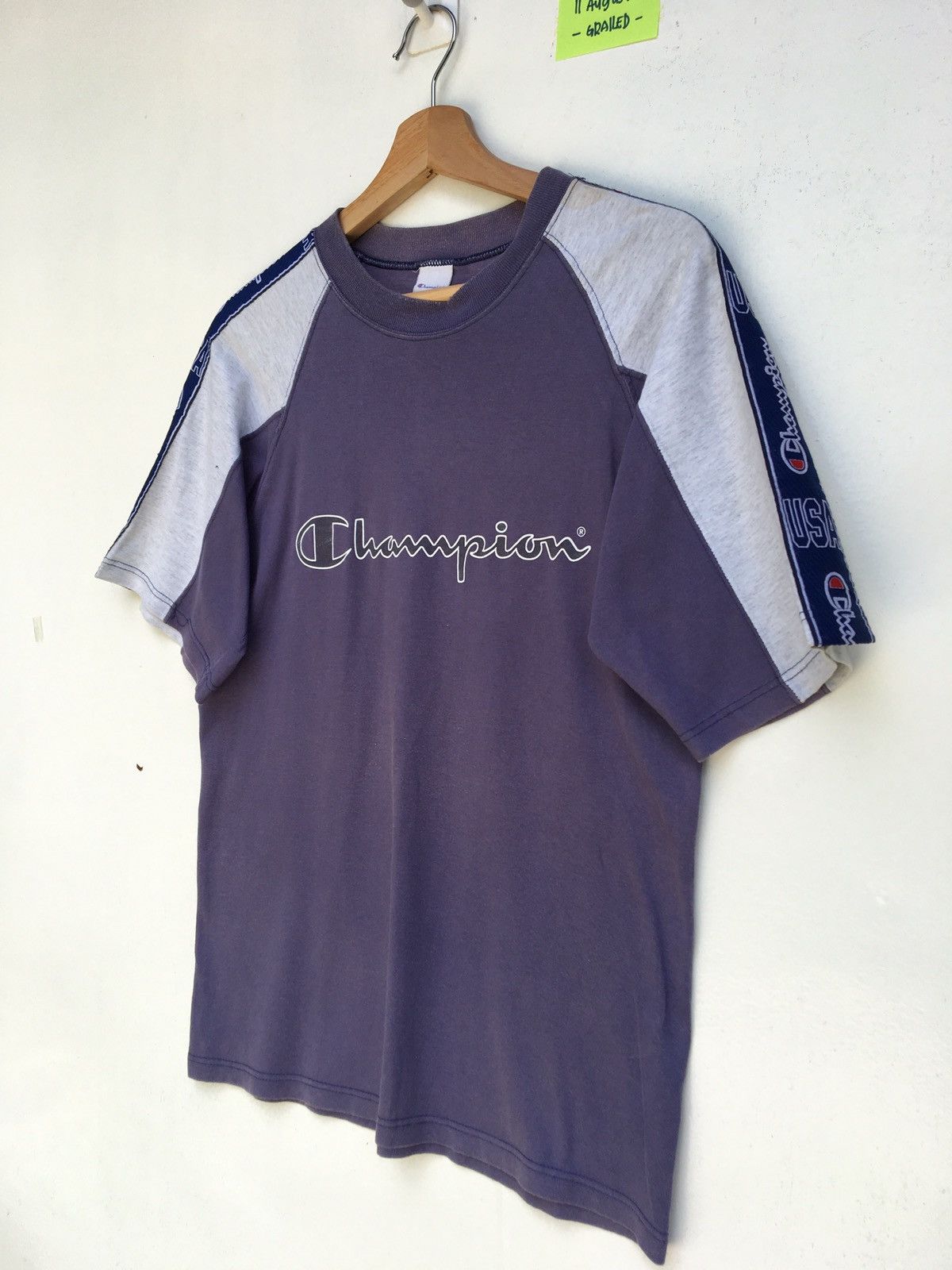 Champion Vintage Champion U.S.A. Side Tape Shirt Size US S / EU 44-46 / 1 - 3 Thumbnail