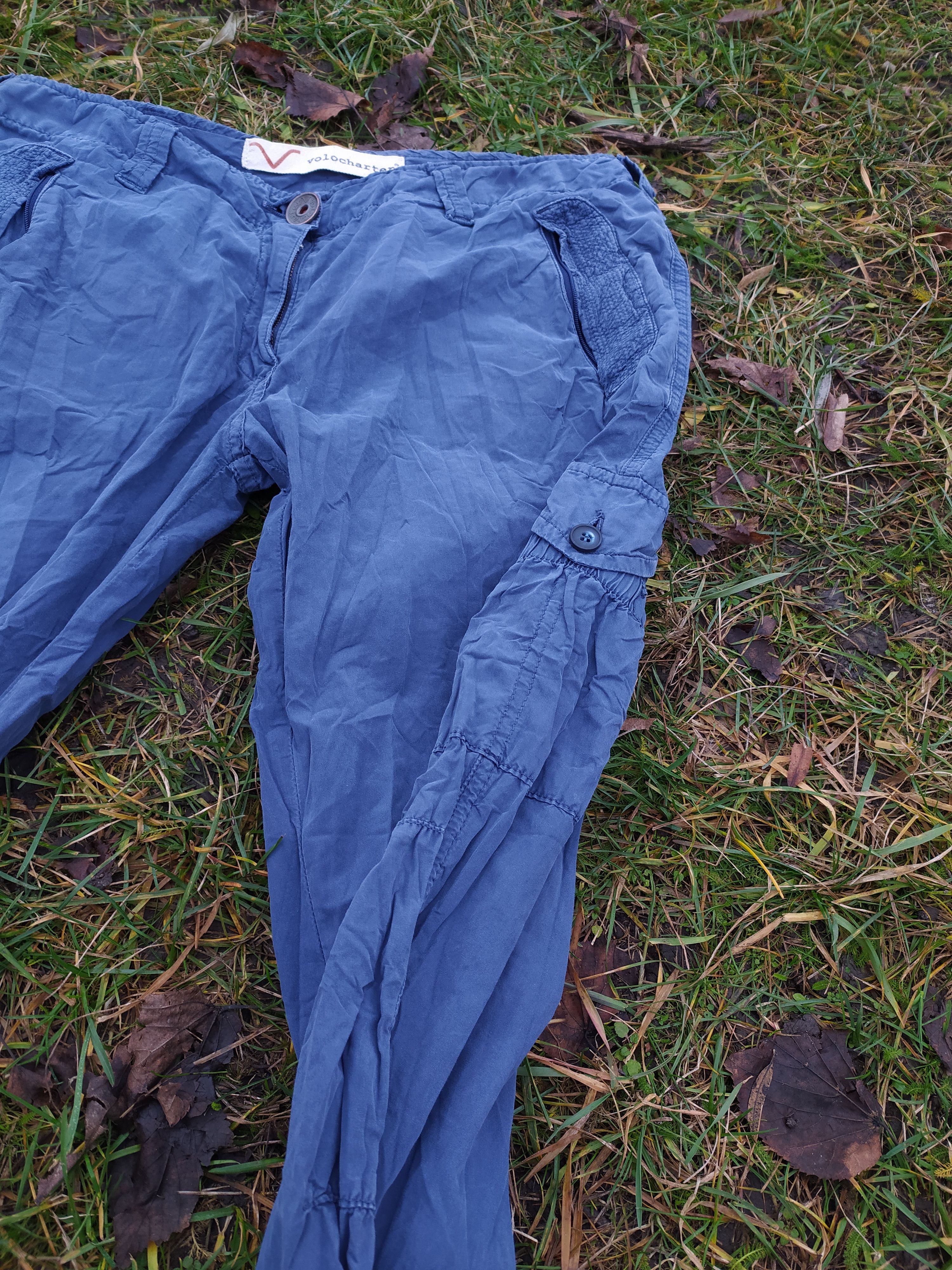 Japanese Brand × Vintage Vintage Y2K Cargo Military style Pocket Faded Pants Size US 30 / EU 46 - 6 Thumbnail