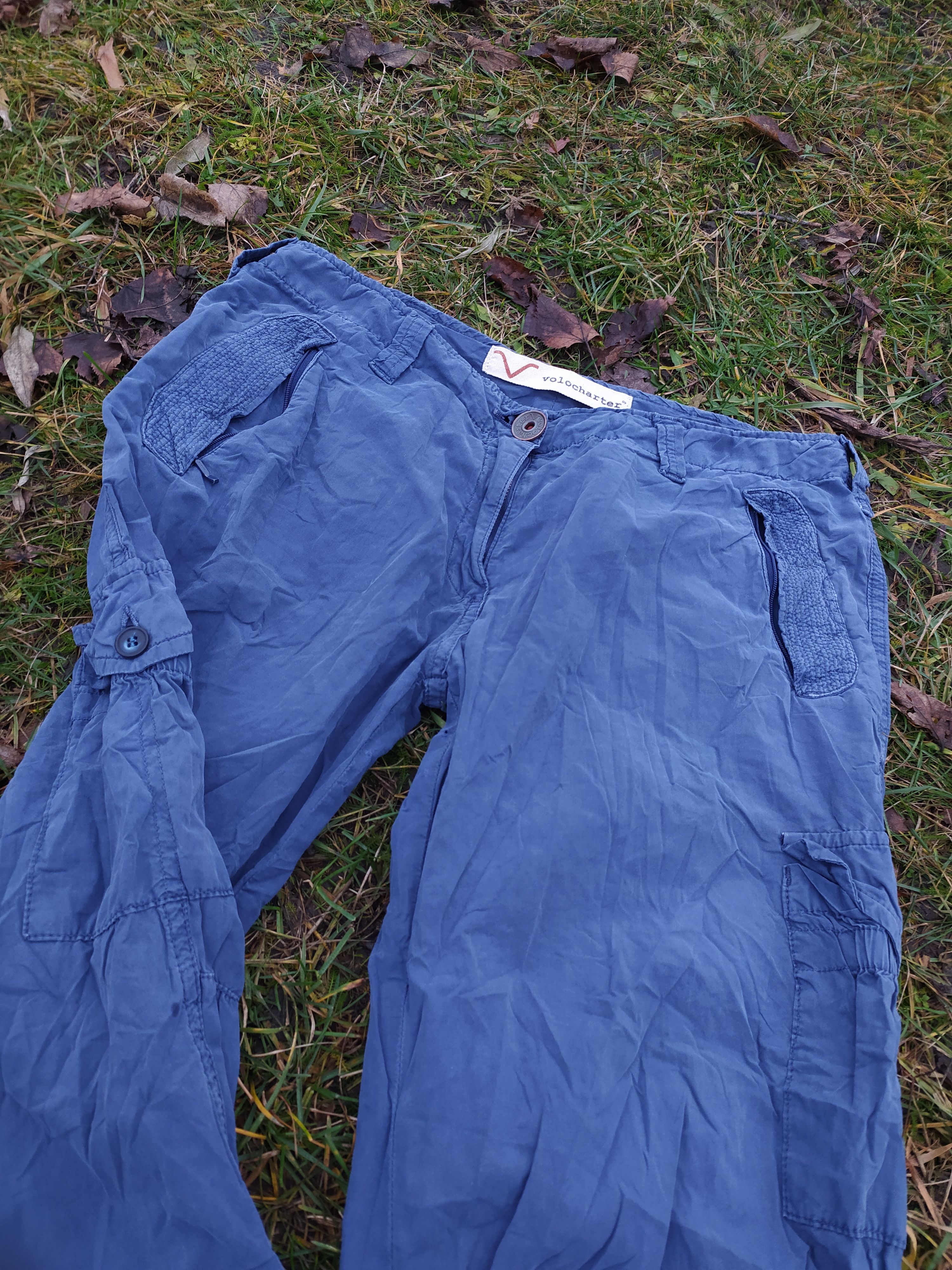 Japanese Brand × Vintage Vintage Y2K Cargo Military style Pocket Faded Pants Size US 30 / EU 46 - 4 Thumbnail
