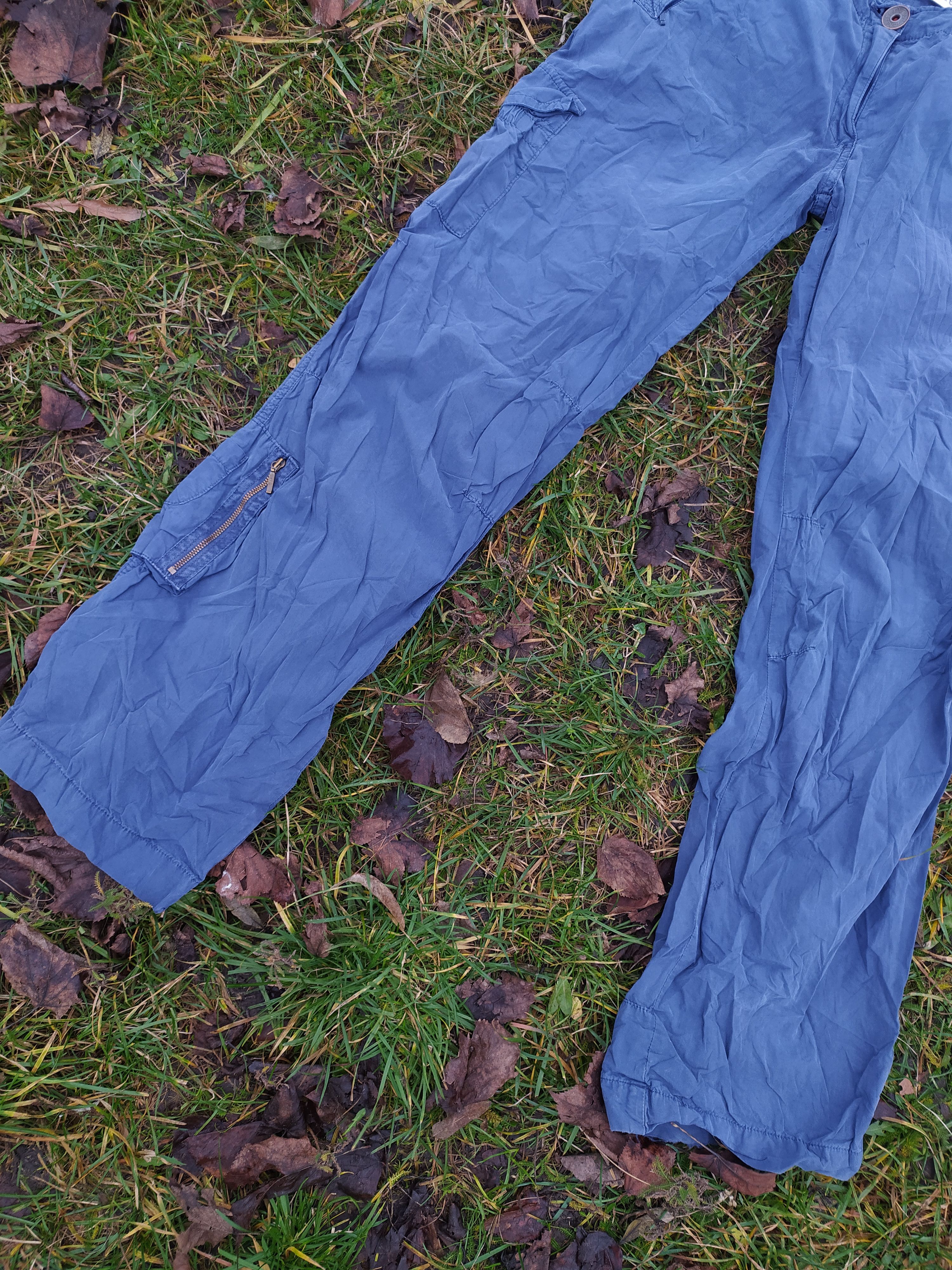 Japanese Brand × Vintage Vintage Y2K Cargo Military style Pocket Faded Pants Size US 30 / EU 46 - 3 Thumbnail