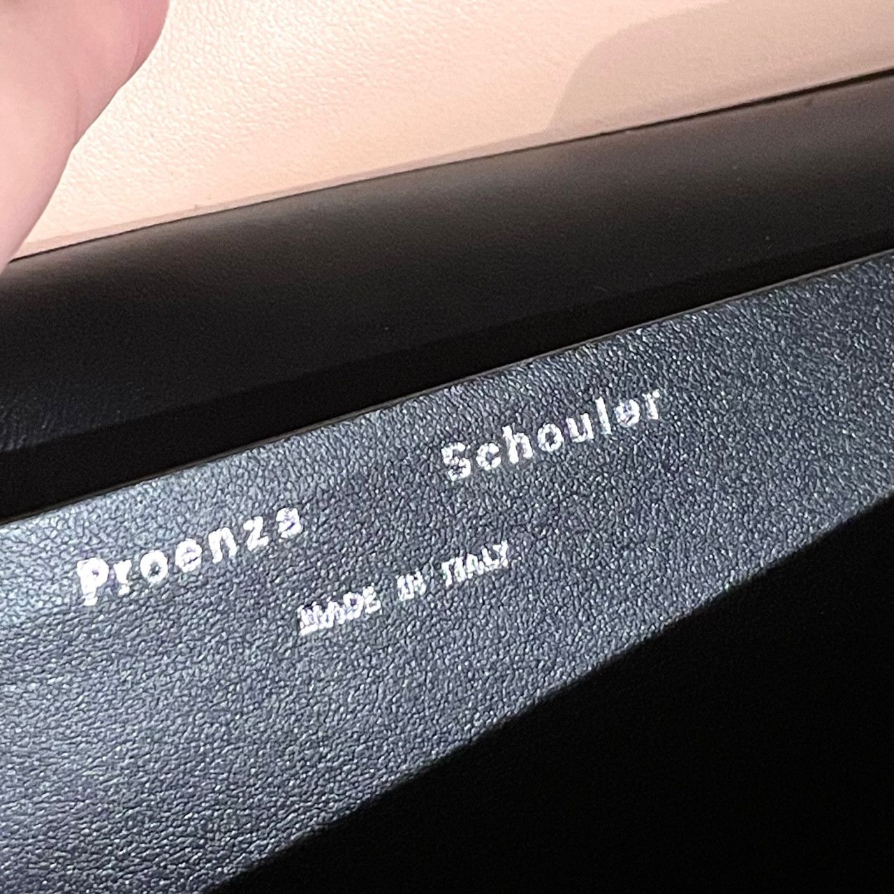 Proenza Schouler Proenza Schouler Blush Pink Leather Medium Curl Clutch Size ONE SIZE - 10 Thumbnail