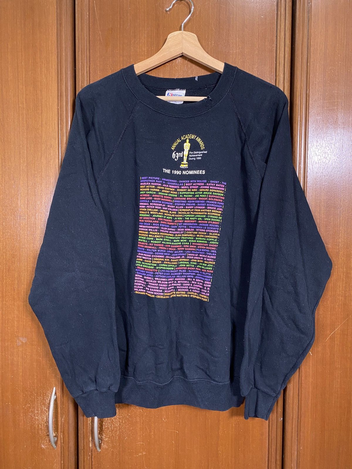 Vintage 1990 Oscar Academy Awards Sweatshirt